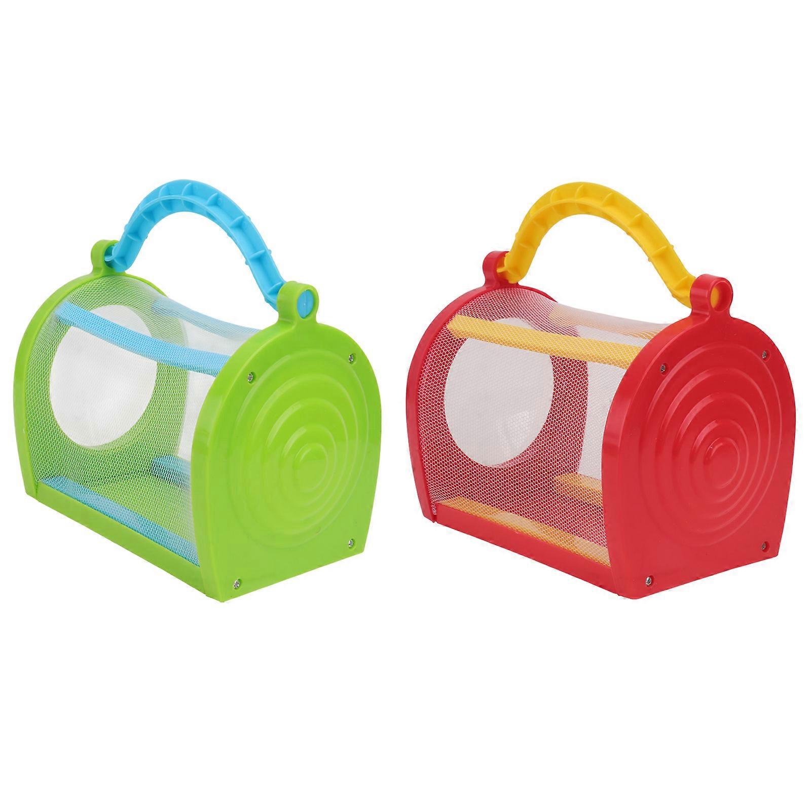 Observation Box Portable Cage for Insect Study Outdoors 6Pcs