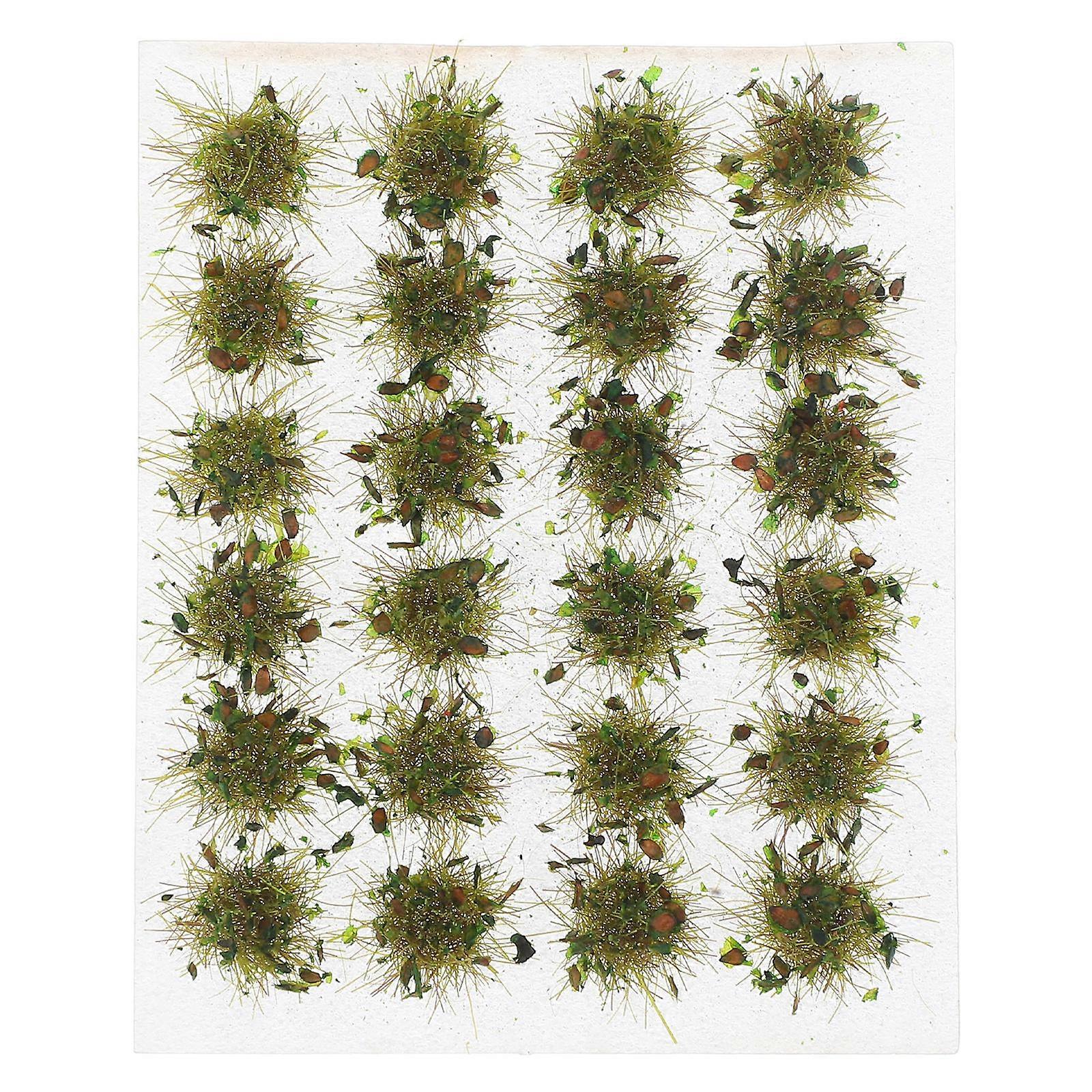 Static Grass Clusters for Dollhouse Craft Projects Offering Authentic Look 1 Box