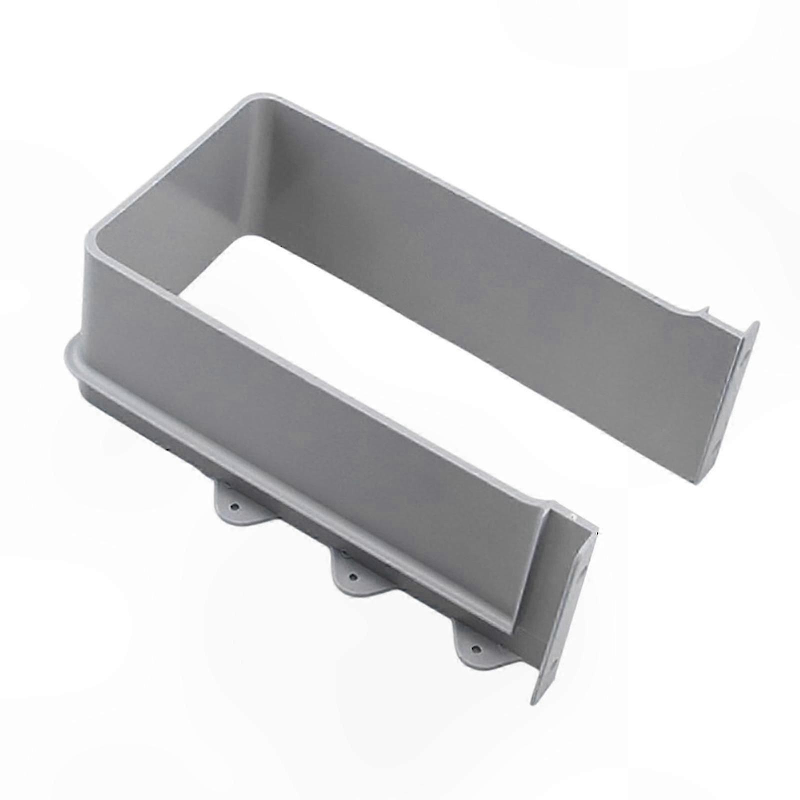 Under Sink U-Shaped Basin Drain Pipe Cover with Drawer Pull-Out and Bottom Cutout Protection Solution