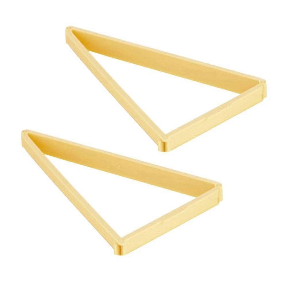 Croissant Baking Mold, 2 Pcs Triangle Shape PP Material Household Kitchen Tool Easy to Use & Clean