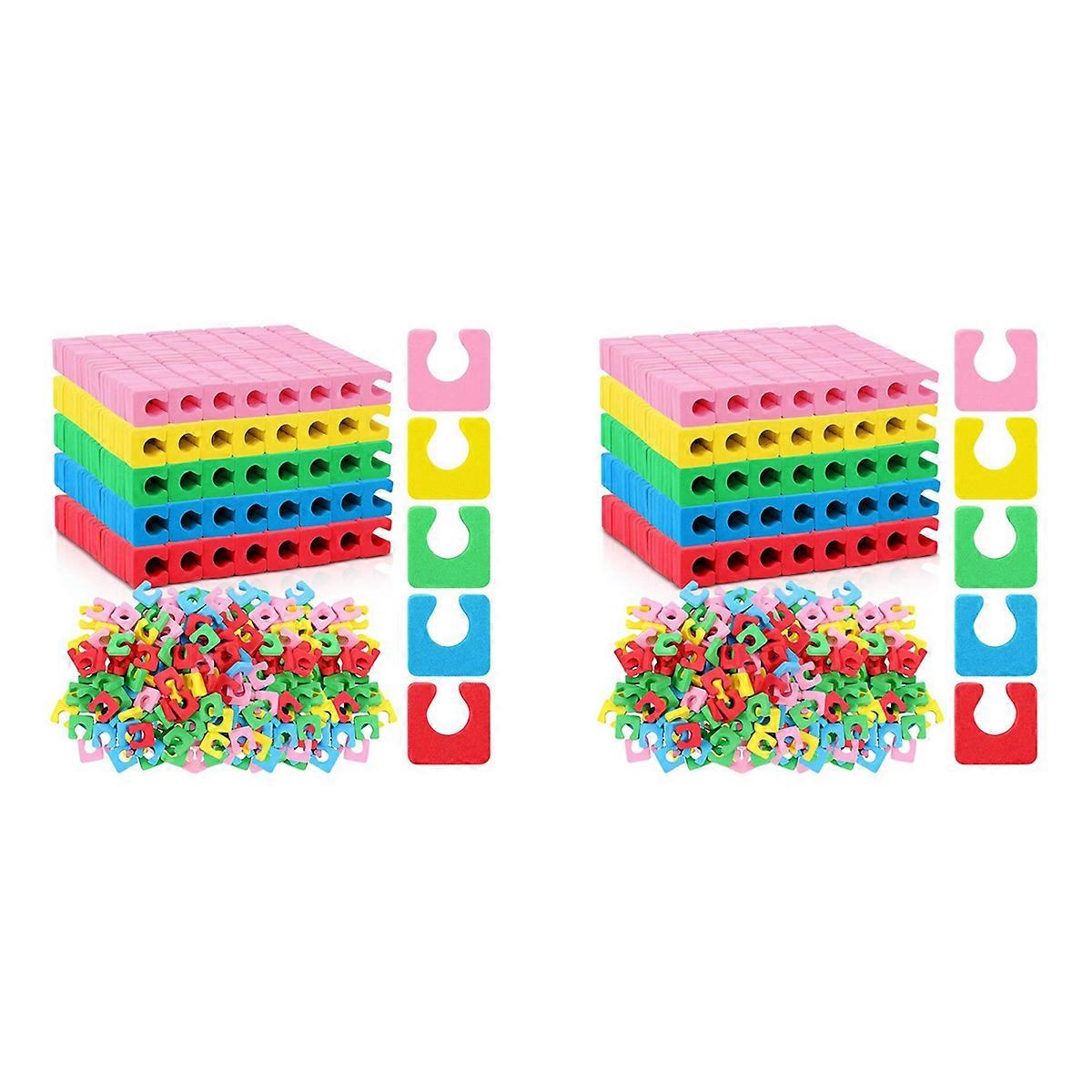 500 Pcs Individual Pedicure Toe Separators Soft Foam Toe Spacers