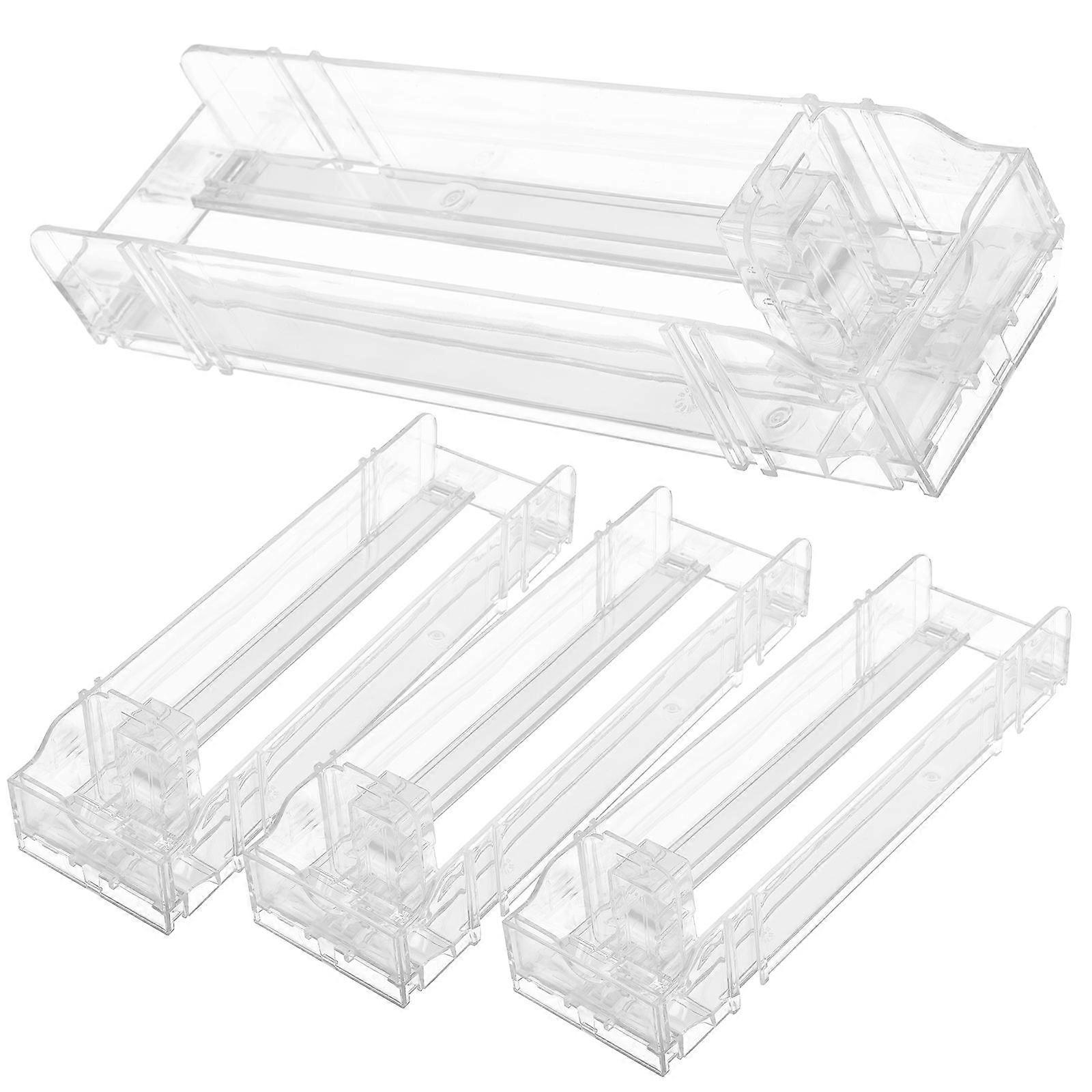 Automatic Showcase Transparent Display Rack for Shop 4Pcs