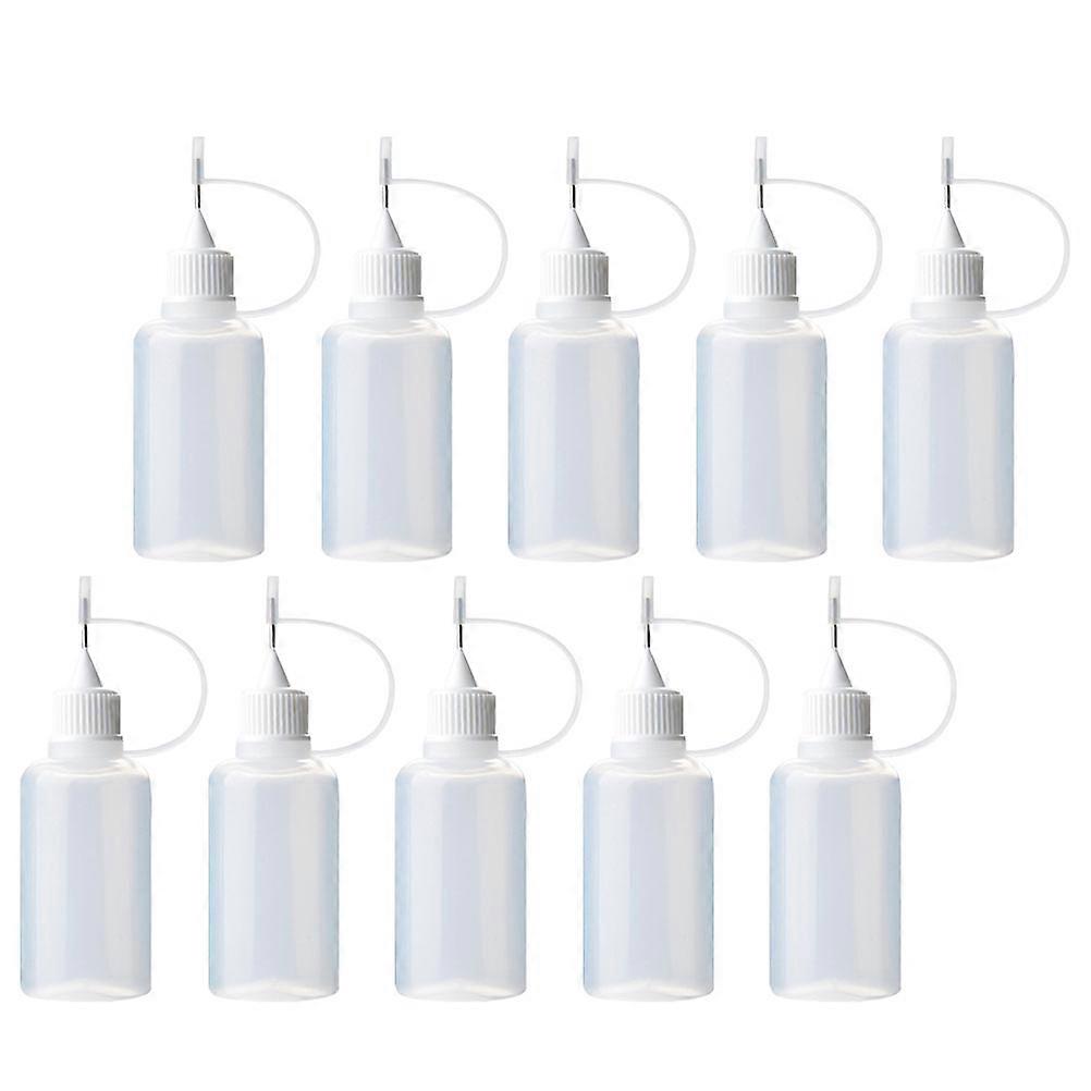 Plastic Dropper Bottle Multi Purpose for Storage Use 30Pcs Transparent