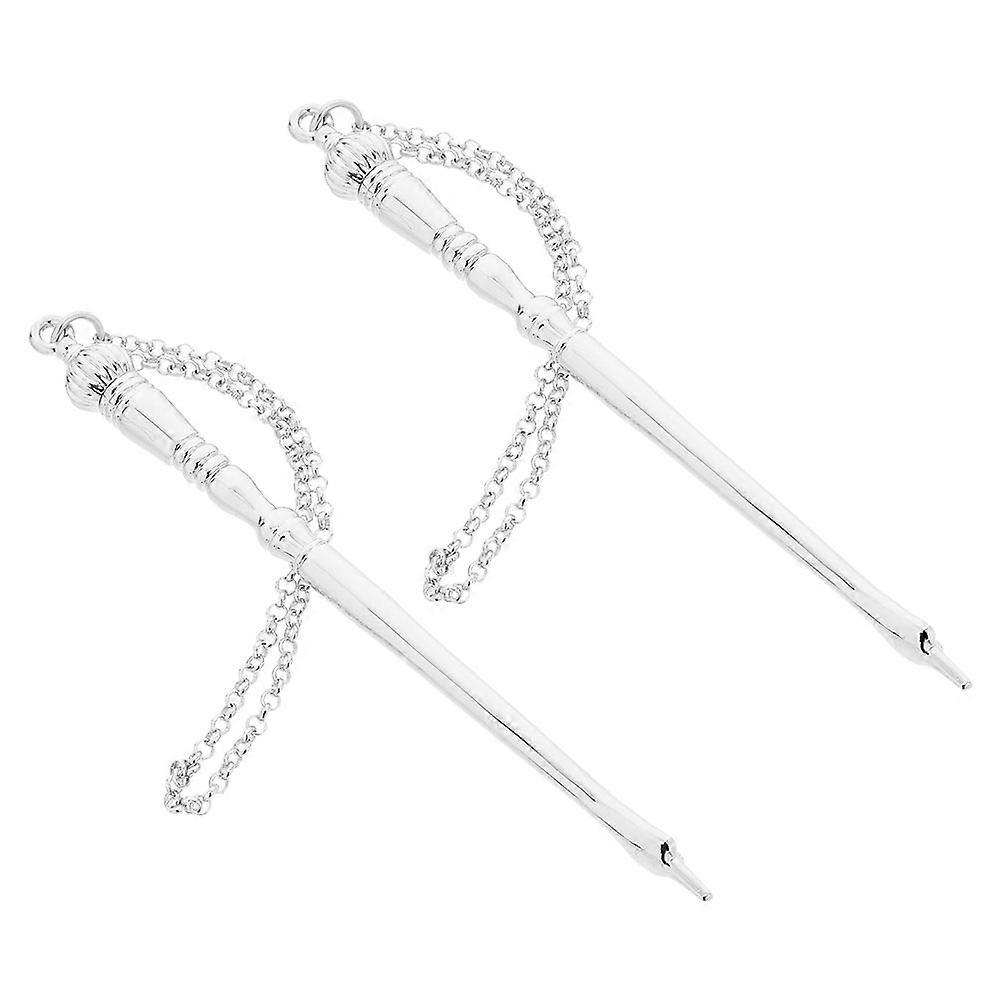 Zinc Alloy Reading Tool Pointer Finger Set Of 2 Pcs Designed For Adults Enhancing Reading Efficiency During Religious Readings