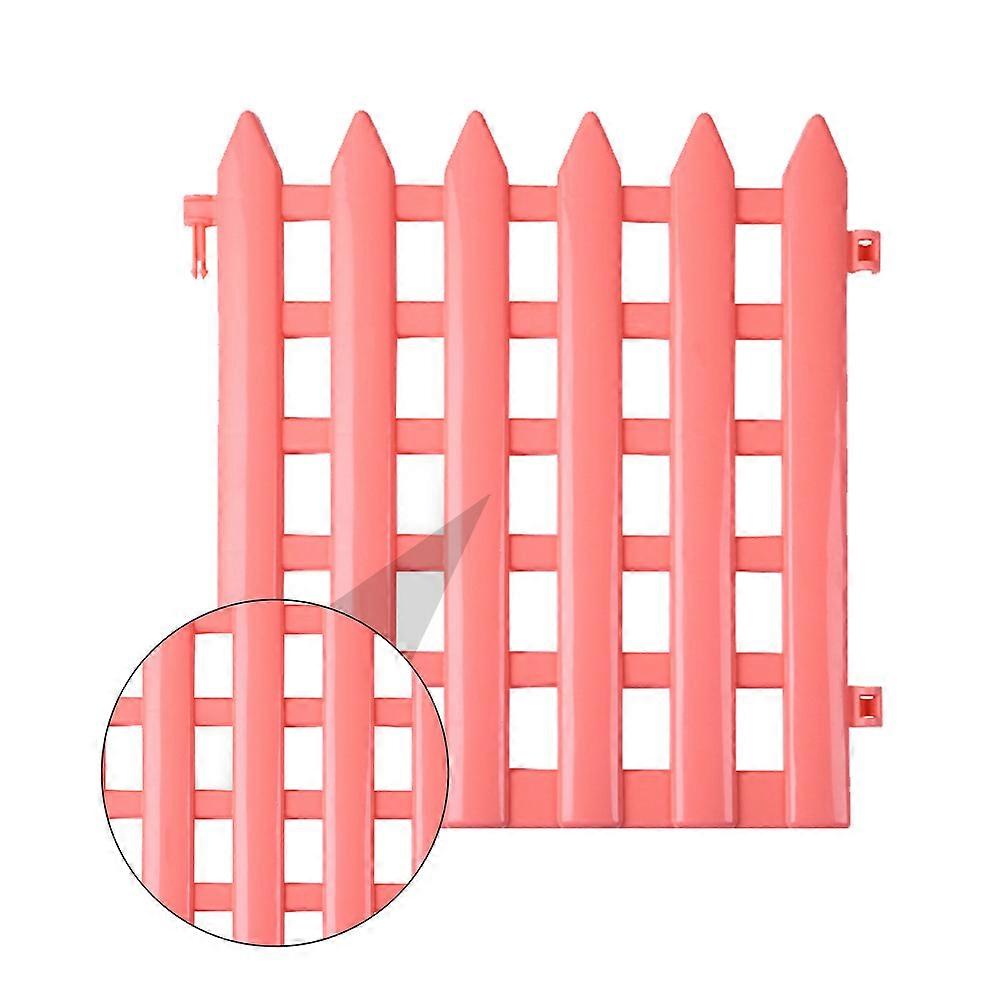 Indoor Pet Enclosure Plastic Fence 4Pcs for Safe Pet Barrier Control