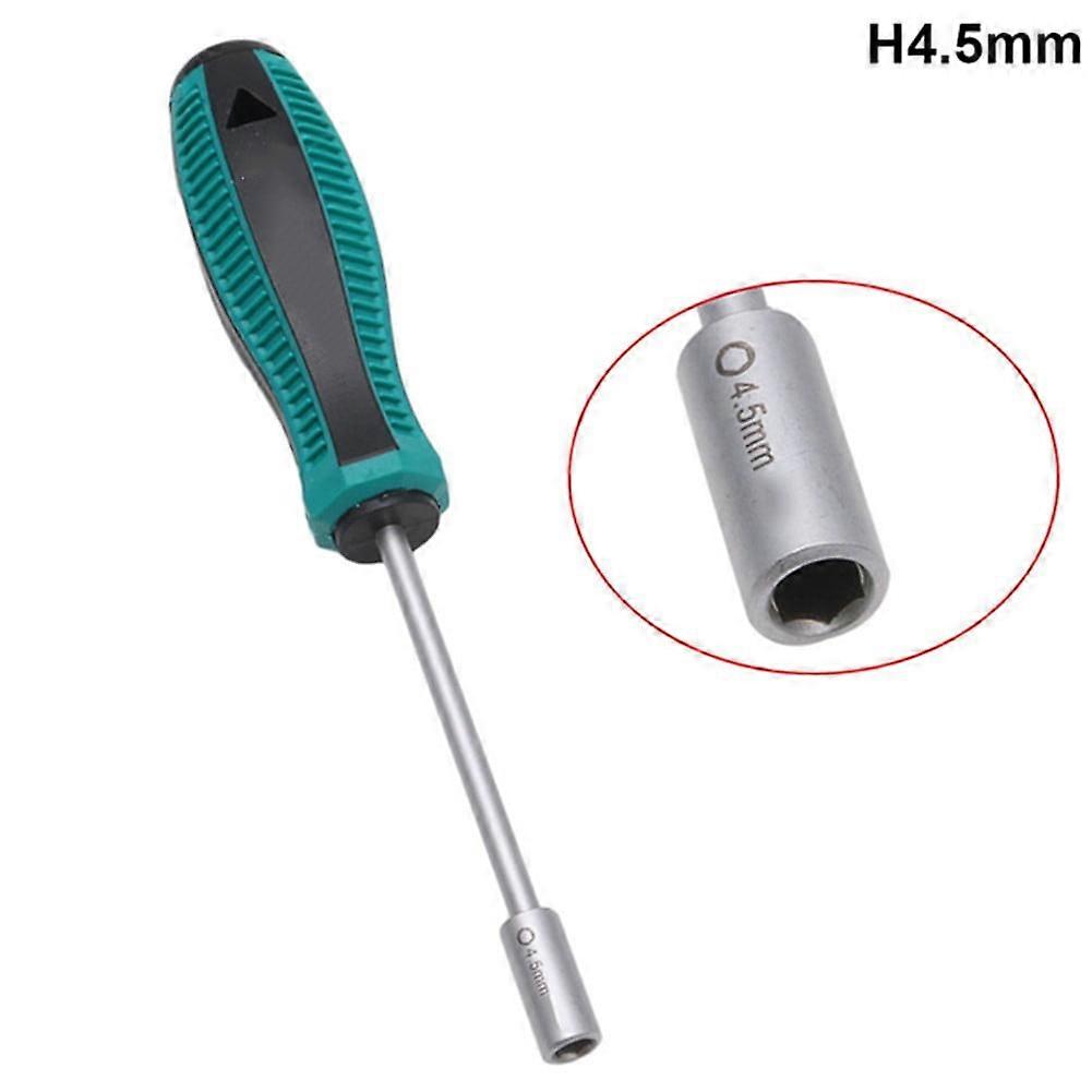 Lylong Tool Kit 3-6mm Metal Screwdriver Hex Key Socket Screwdriver Socket Screwdriver Hand Tool 4.5mm