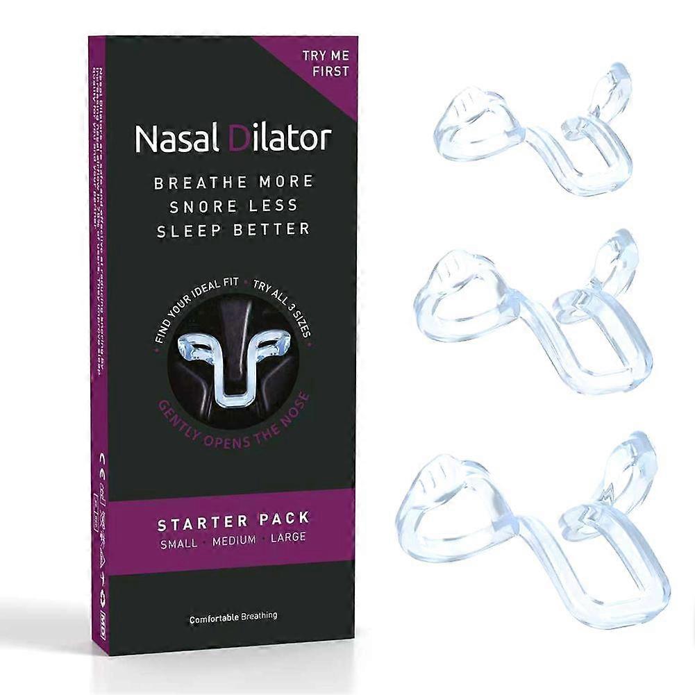 Elastic Silicone Nose Clip Stops Snoring Improves Breathing Sleep Aid Comfortable Reusable