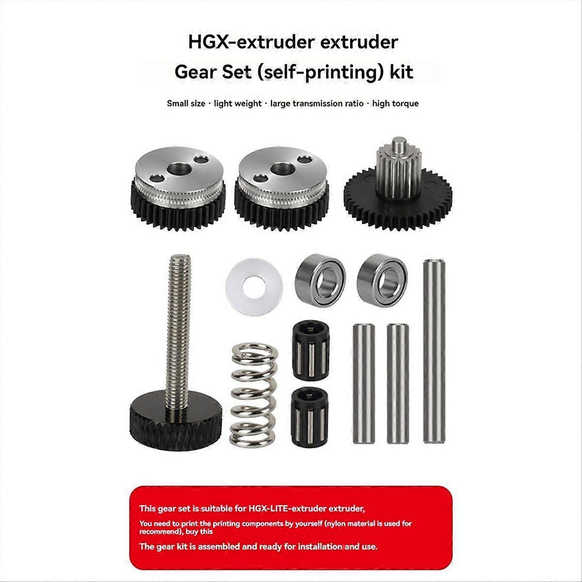 -Extruder, Extruder Gear Kit