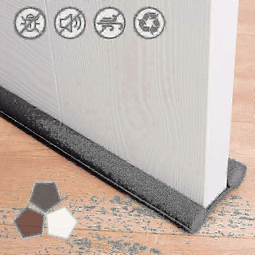 2026 Window & Door Draft Stopper 37 Inch - Washable, Cuttable for Energy Efficiency