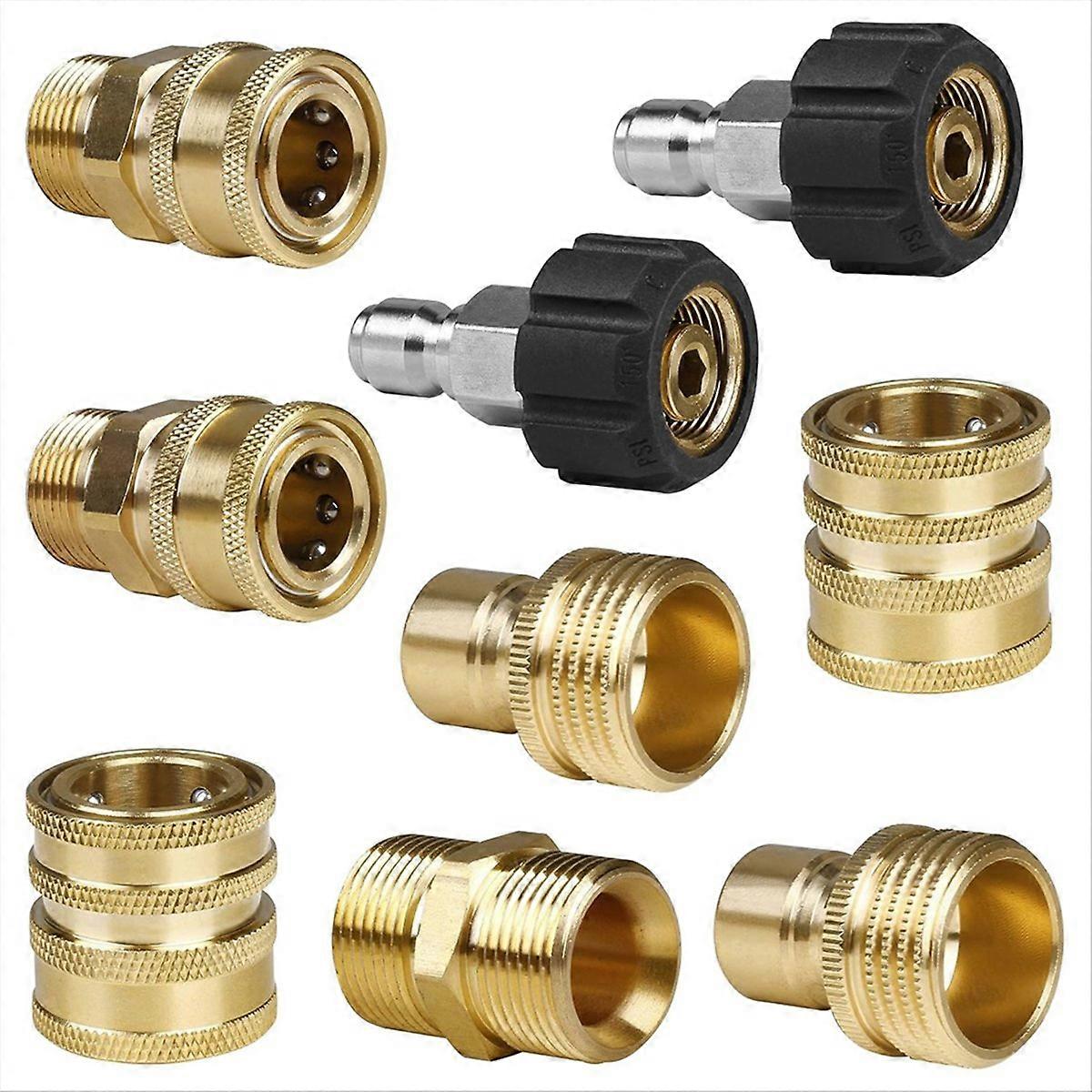 Pressure Washer Adapter,Quick Disconnect Kit, M22 to M22 Convert