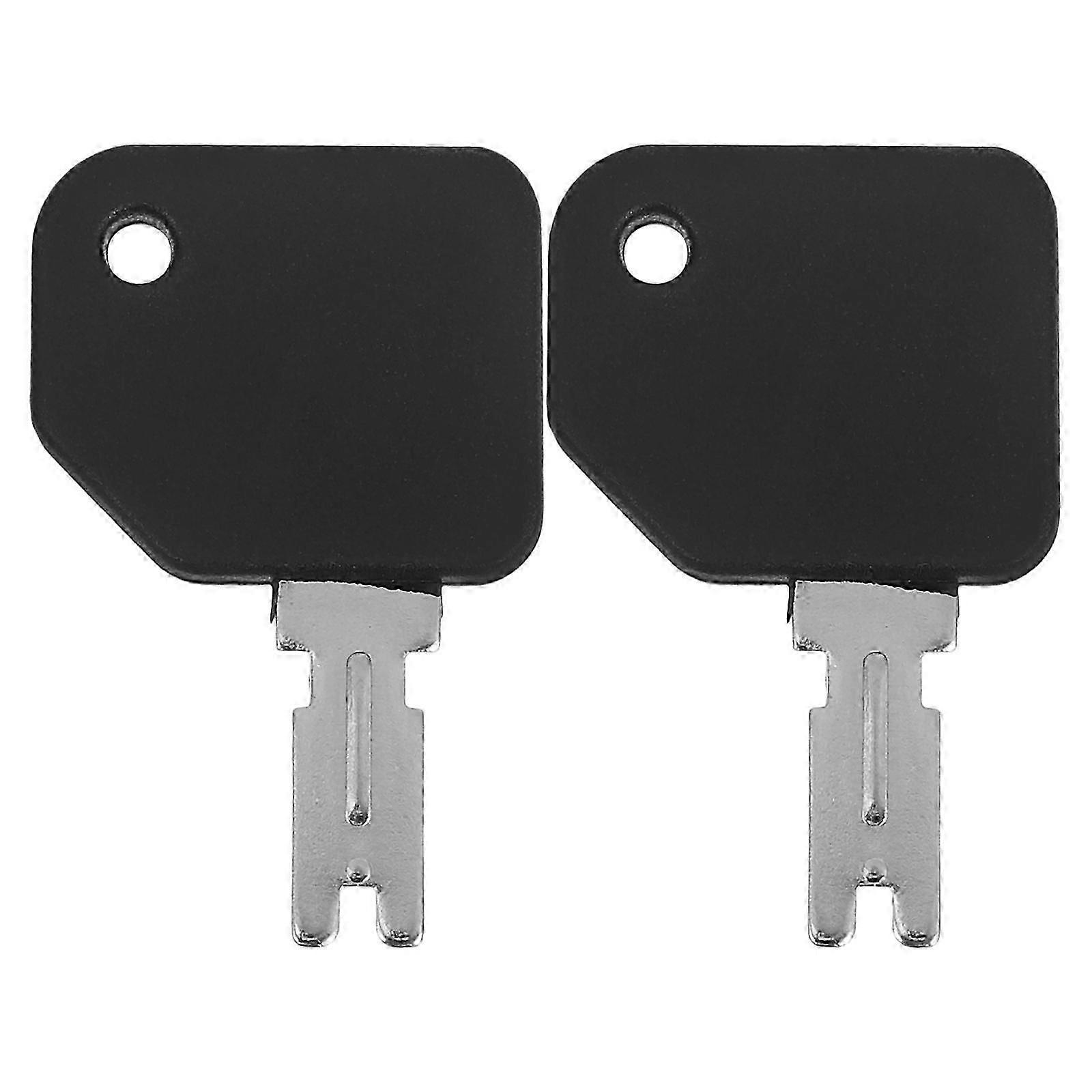 2 Pcs Ignition Keys Forklifts Keys Heavy Equipment Keys Machine Operator Ignition Keys Compatible With Ztuoauma 166 186304 Hyster S30xl