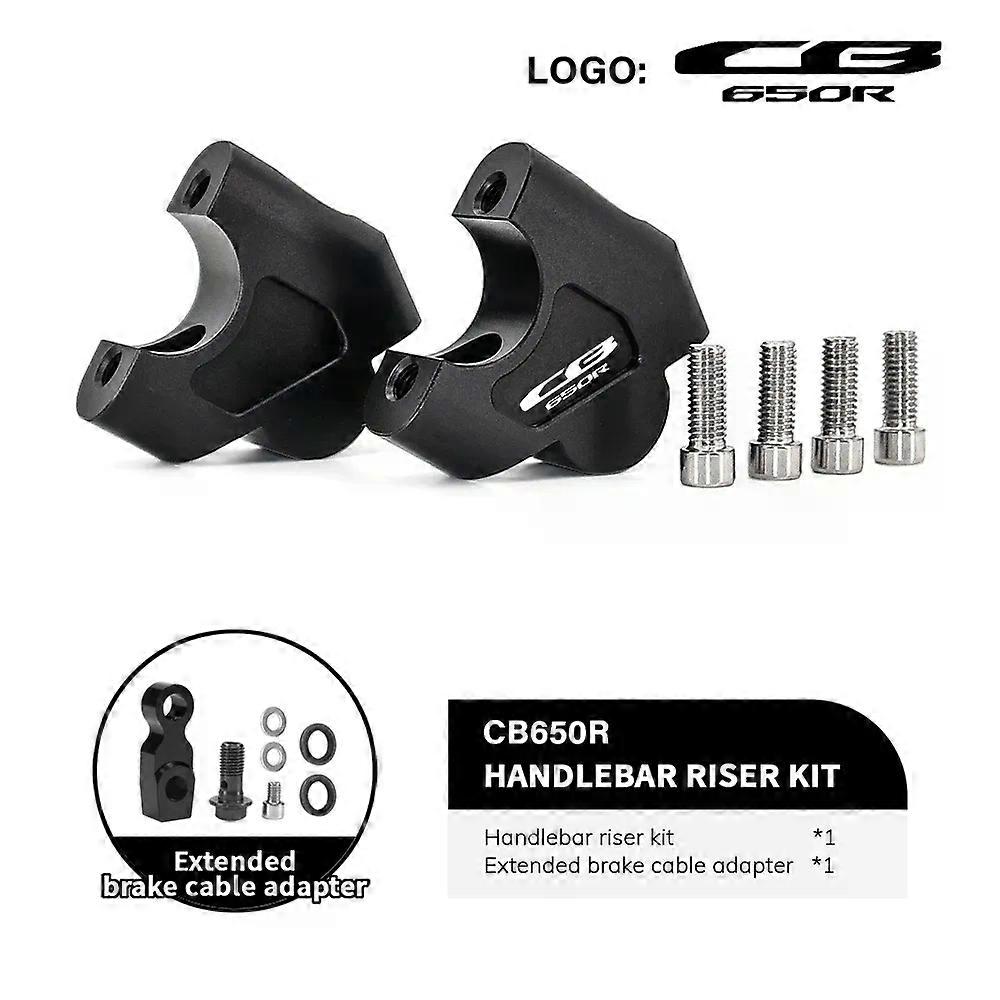 Motorcycle Handlebar Riser For Honda CB 650R CB650R CB 650 R 2019-2024 2025 Accessories Handle Bar CNC Raisers Up And Backwards