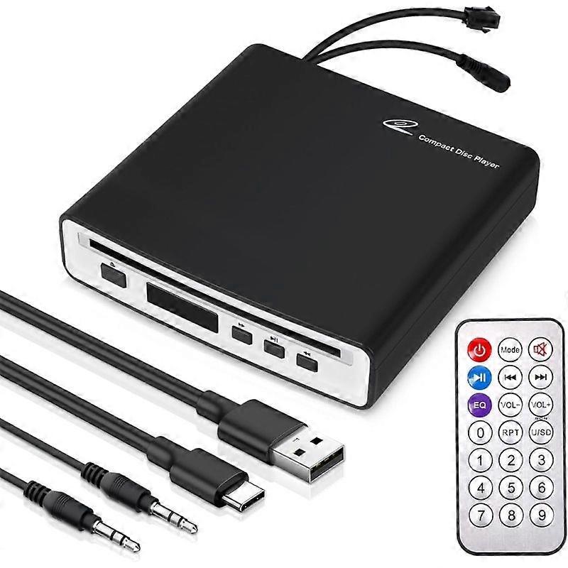 Car DVD Player Disk Box External Stereo Laptop Navigation Multimedia MP5 Player