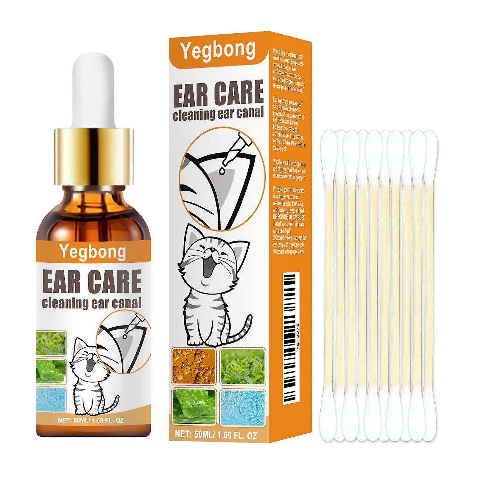 Pet Ear Cleaning Liquid Contains Aloe Vera Extract