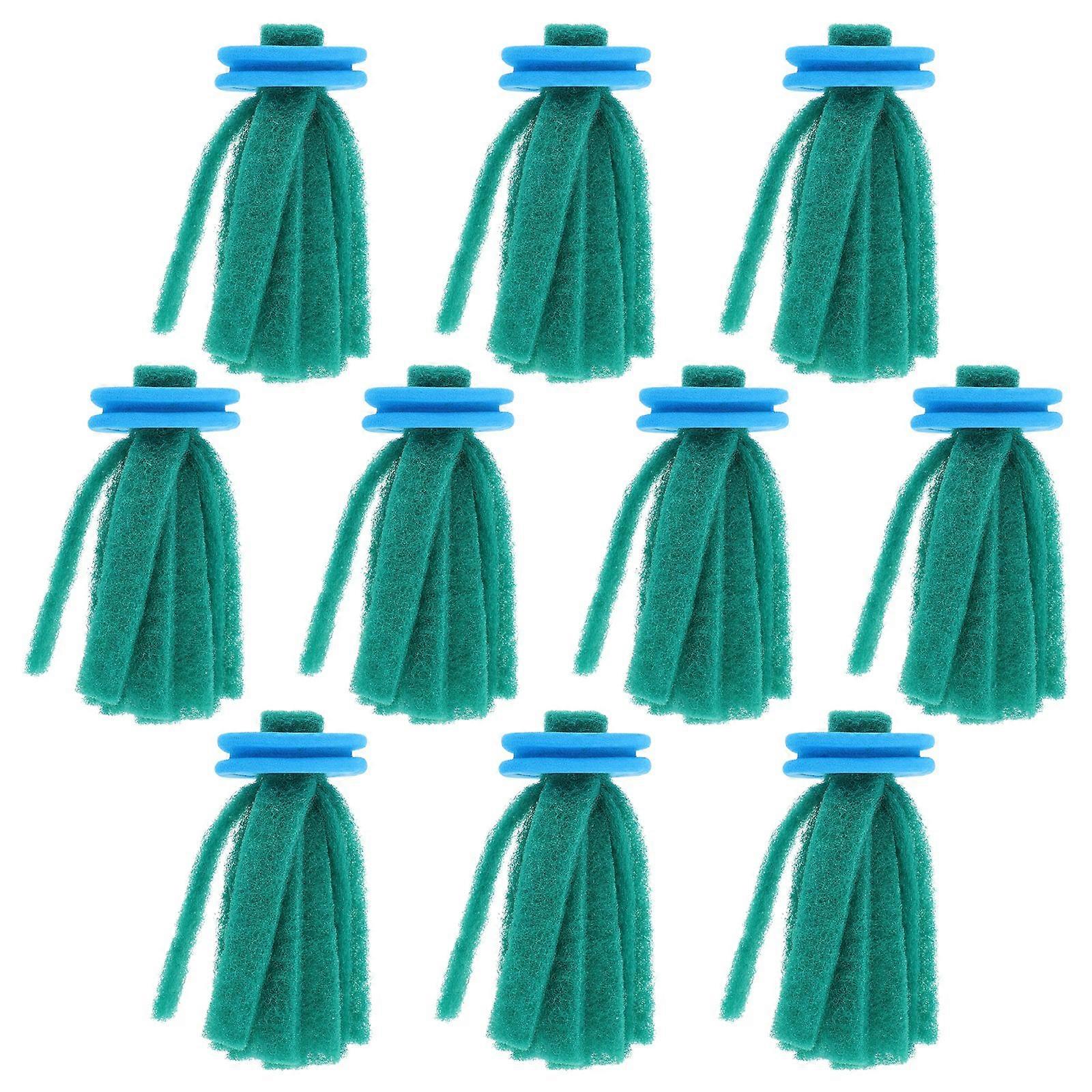 10pcs Fish Spawning Mops: Medaka Spawning Floor For Egg Laying Hideout - High-Efficiency Fish Egg Collector For Aquarium