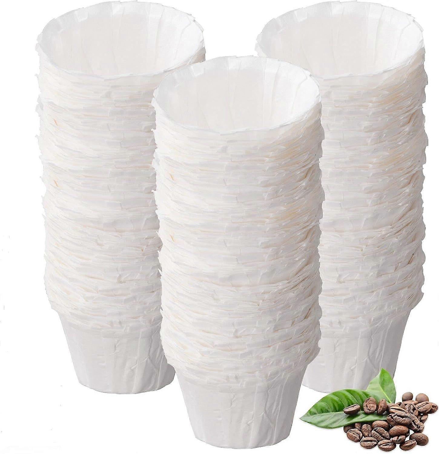 Disposable Paper Coffee Filters, Paper Filters for Single Brewer Reusable Cups,