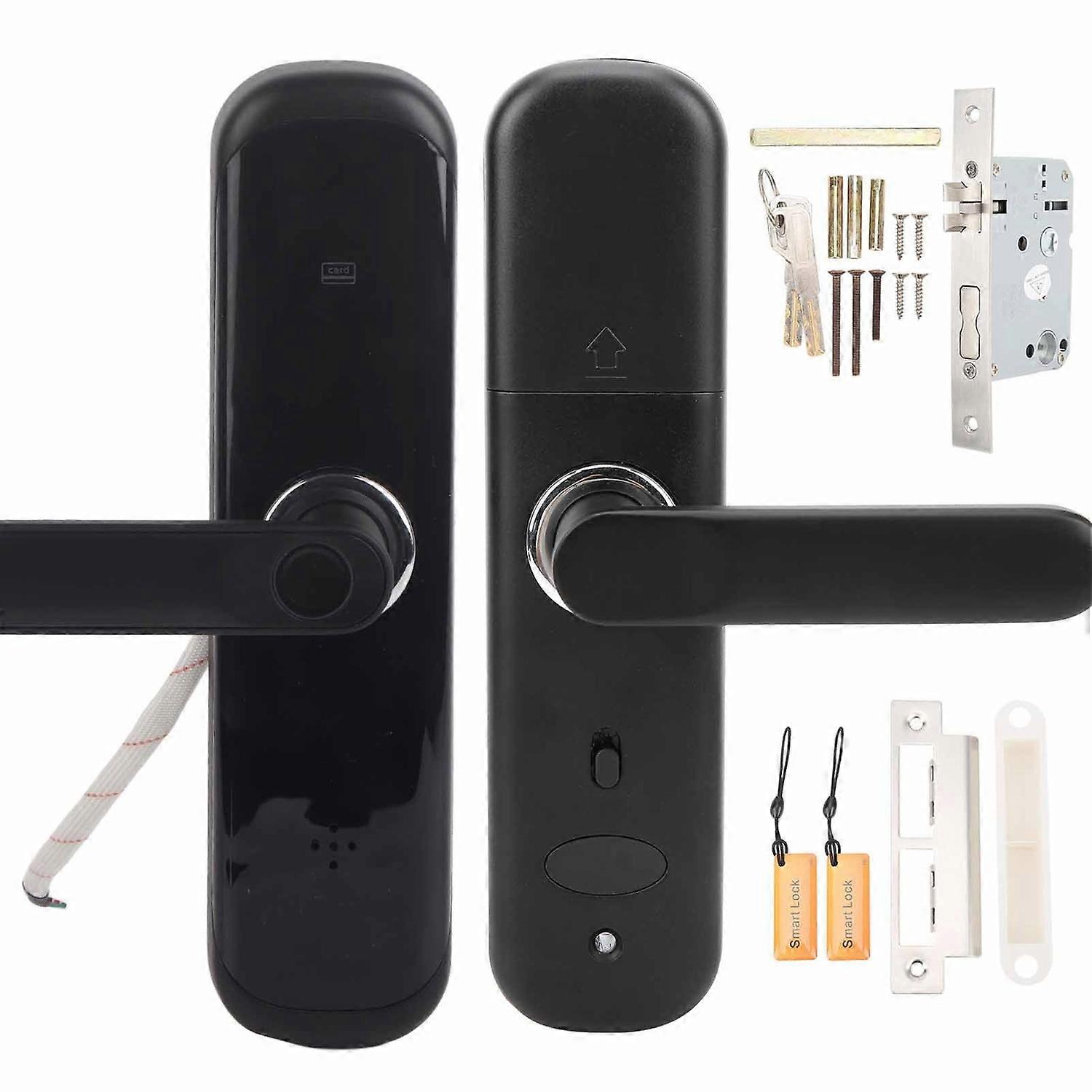 Smart Door Lock Security Fingerprint for TUYA APP Remote Control Electronic Coded for Home Hotel