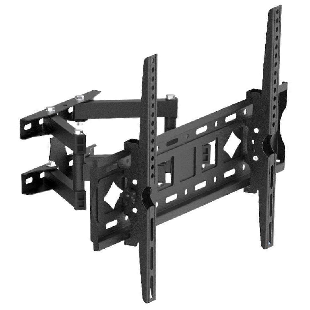 Full Motion TV Wall Mount  for 26-70 Inch TVs , Dual Articulating Arms Swivel Extend Tilting TV Mount Bracket, Max VESA 400x400mm, Fits 12/16" Wood St