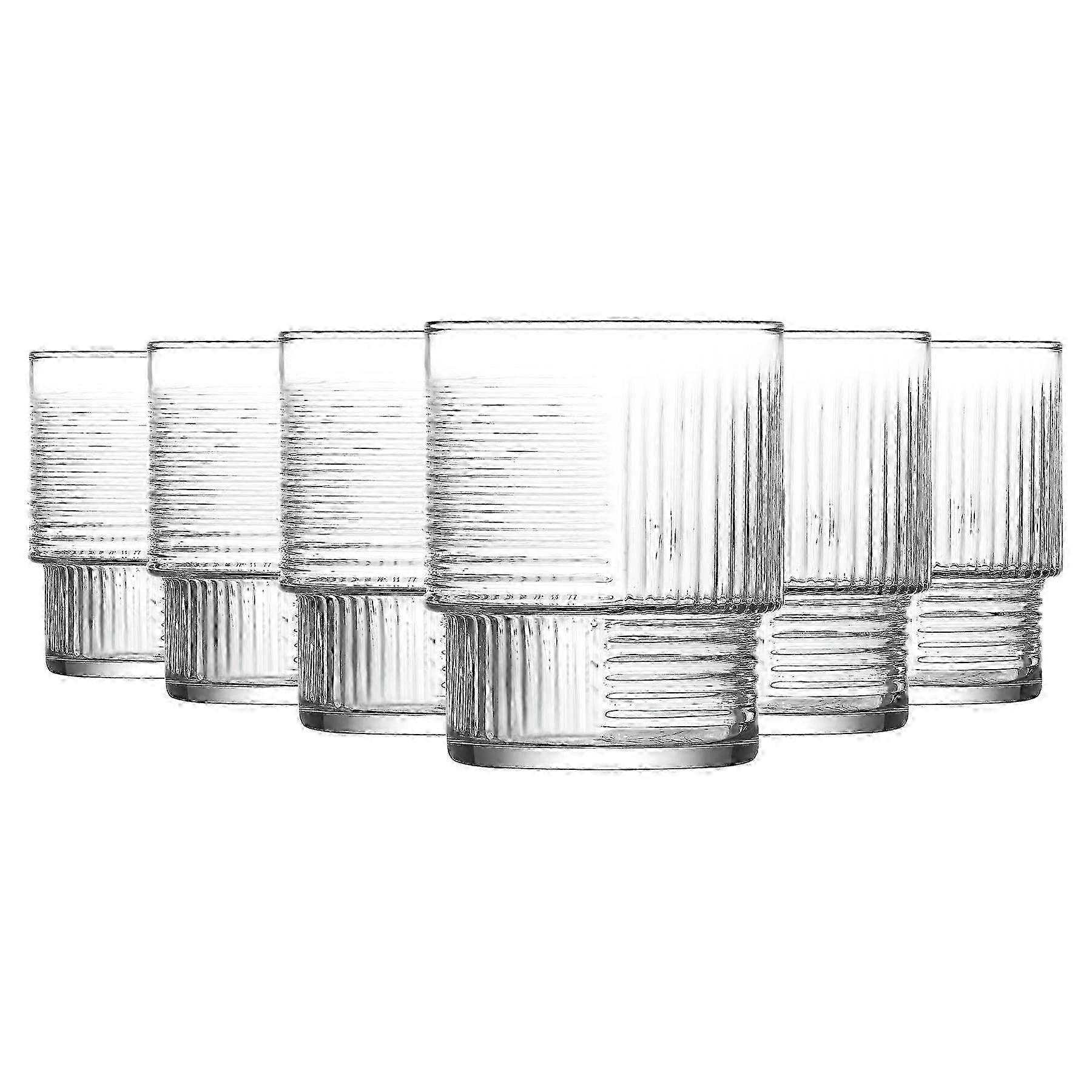 Ribbed Glasses for Iced Tea and Iced Coffee 2025