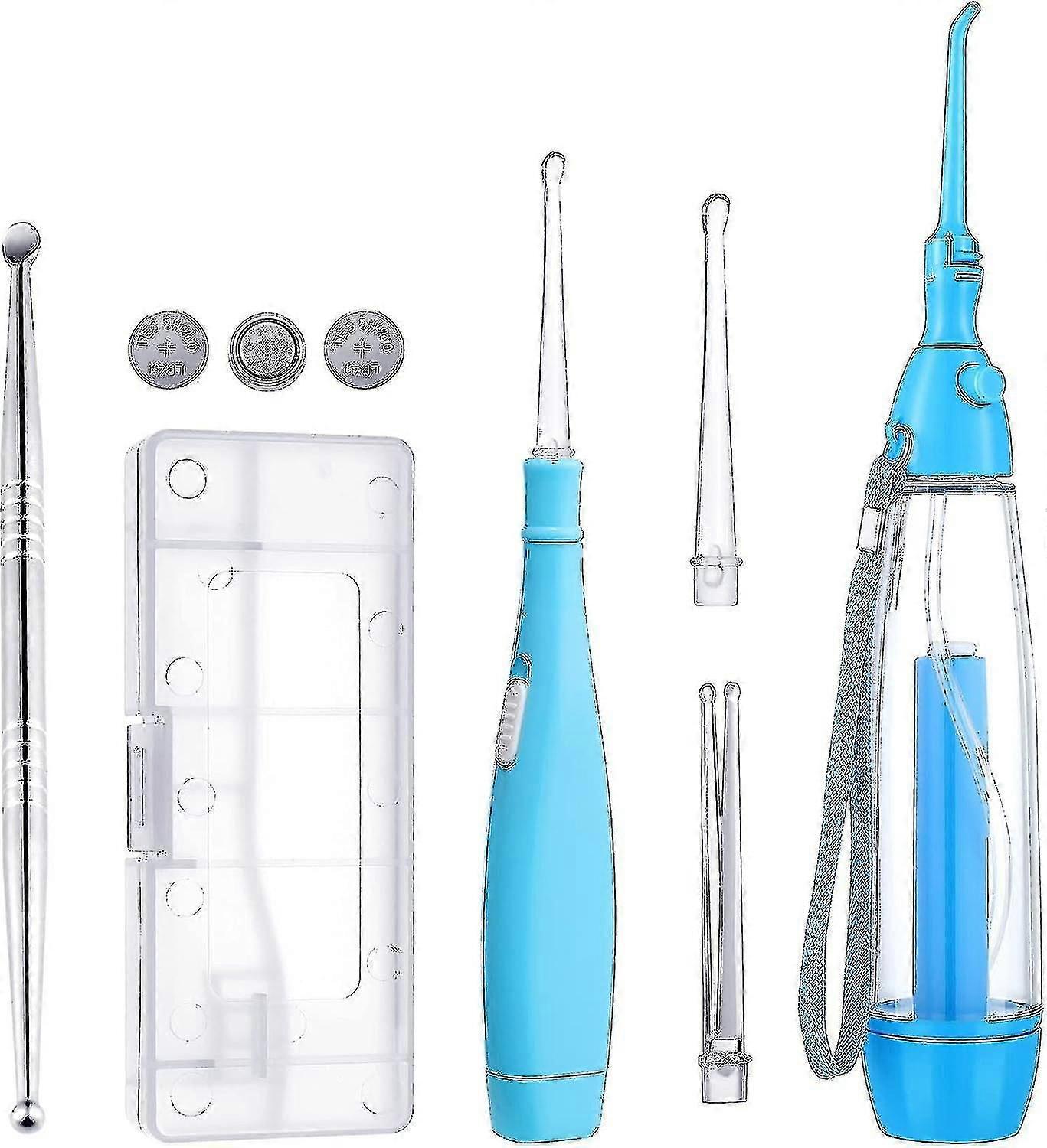 مزيل حجر اللوزتين ، 1 نوع المضخة اليدوية الري بالضغط المنخفض عن طريق الفم ، 1 مزيل حجر اللوزتين مع ضوء LED ، 1 حجر اللوزتين الفولاذ المقاوم للصدأ