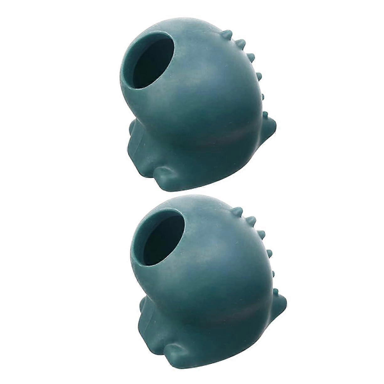 2 Pack Silicone Egg Separator with Flexible Design for Easy Egg White Separation in Kitchen and Bakery