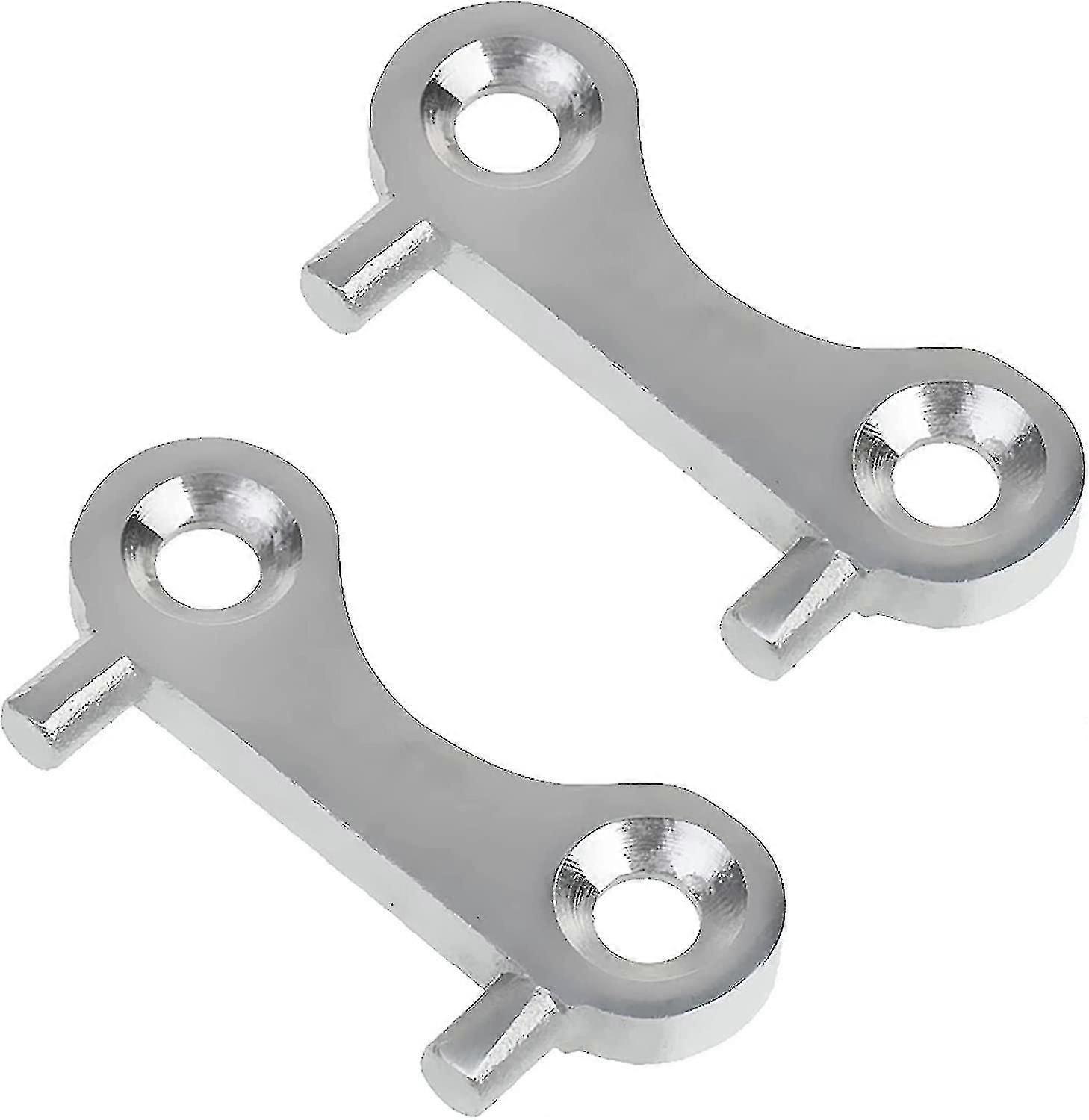 船用气帽钥匙，不锈钢船用船帽燃料气更换钥匙 watcoloursilver2pcs