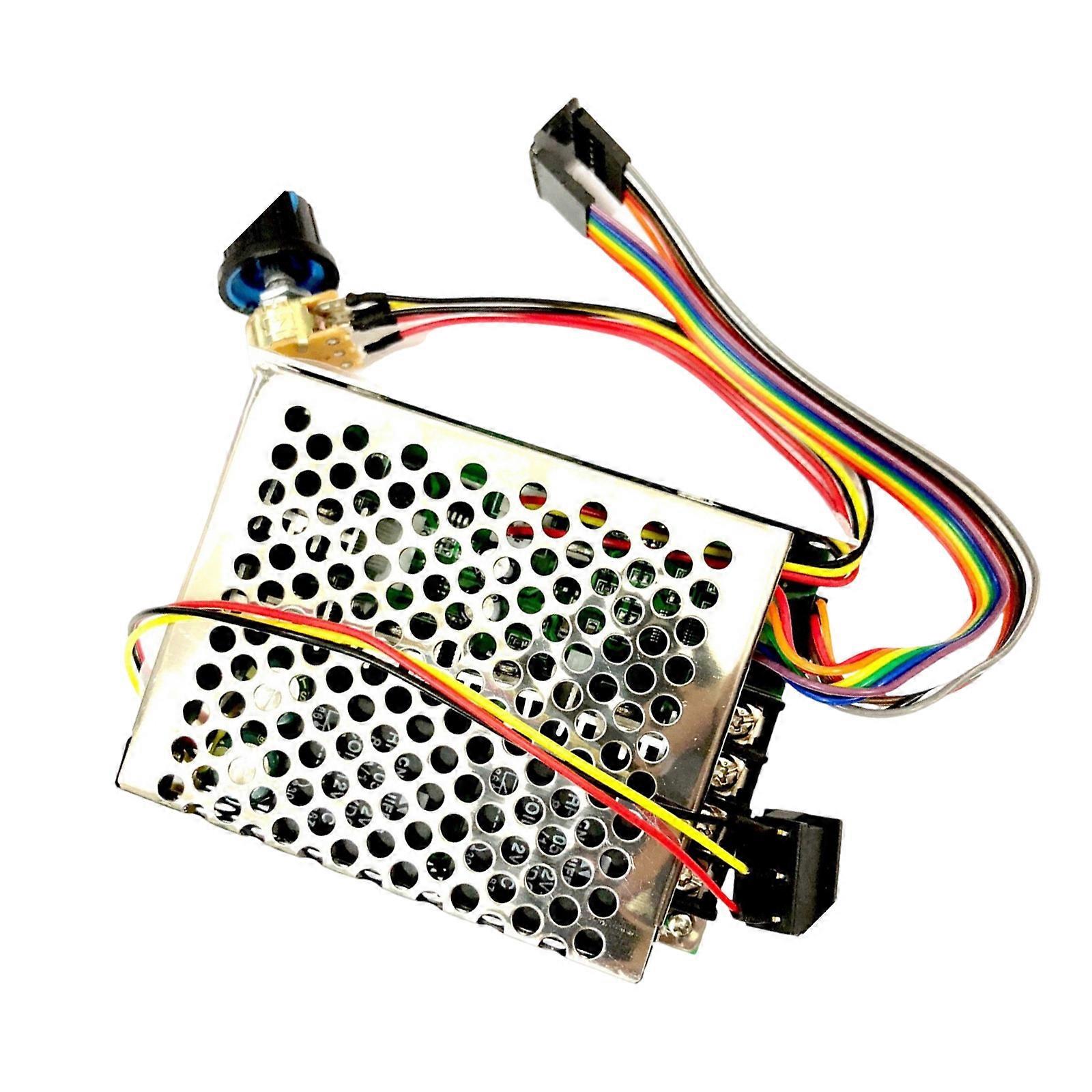 PWM Motor Speed Controller 0-100% Adjustable Drive Module 40A Bidirectional Forward And Reverse Motor Speed Regulator Multicolor