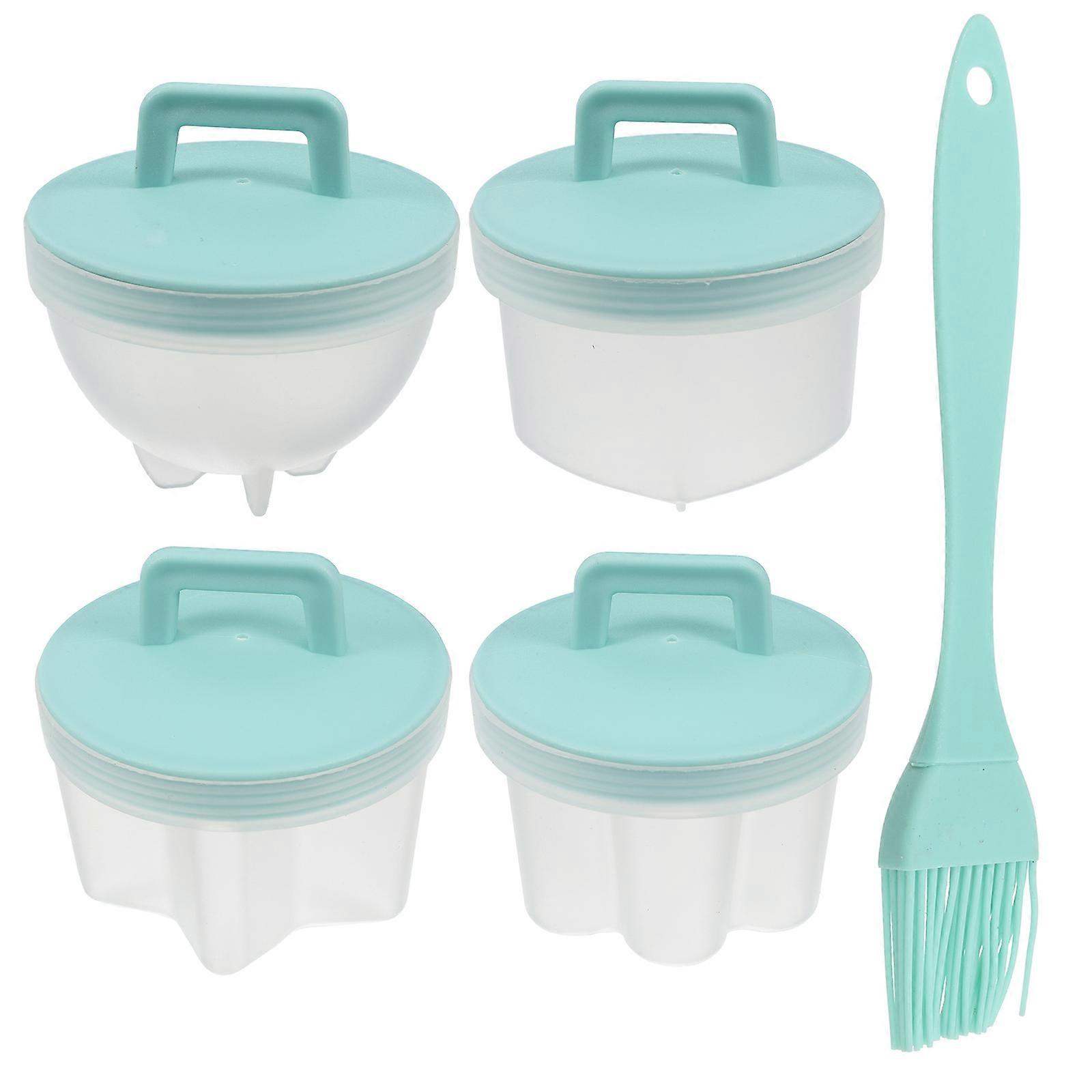 Egg Cooker Cup Non-Stick Mold for Boiled Eggs 4Pcs Cooking Tool
