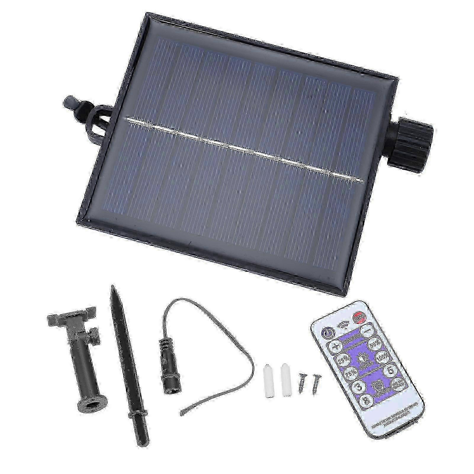 Waterproof solar light control box for string lights 24V