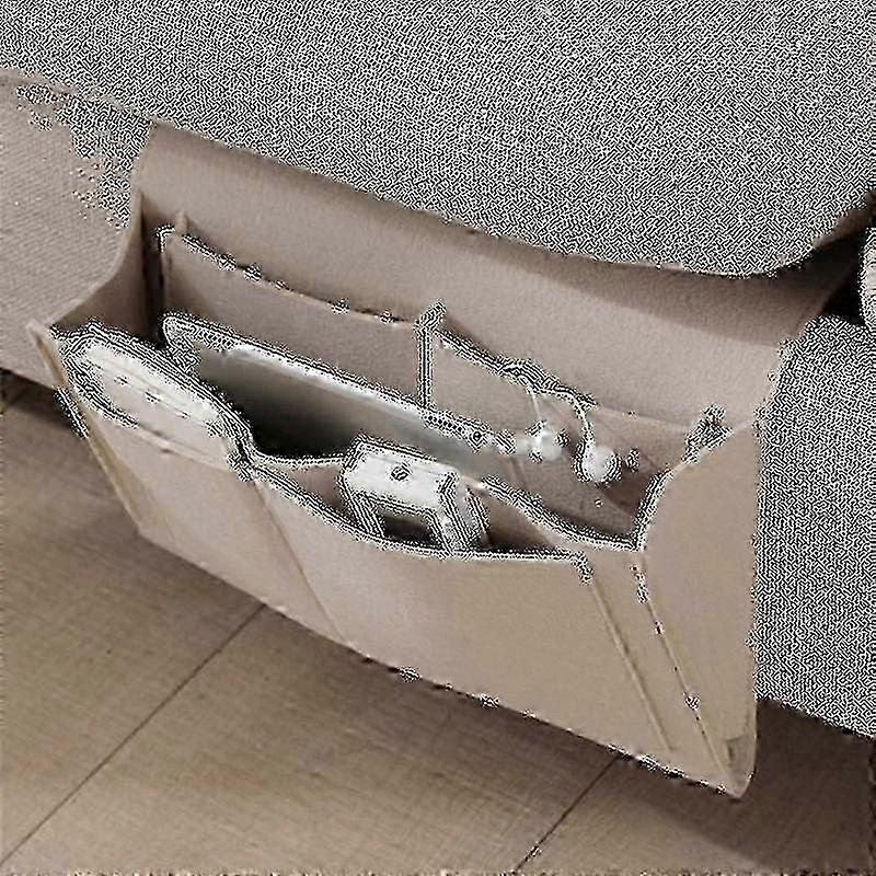 Multi-purpose storage bag in thick felt with hanging compartments