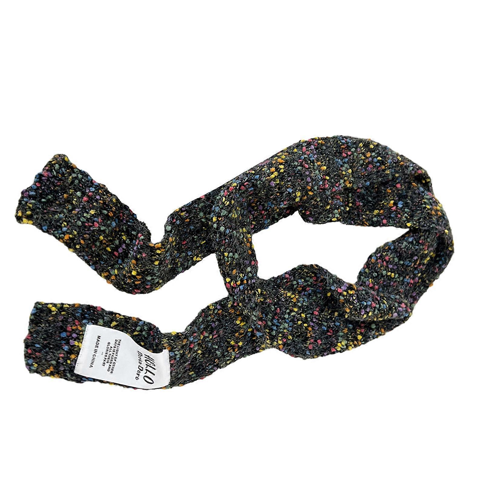 Moda Collo Sciarpa Femminile Colorato Lungo Sciarpa Inverno Caldo Sciarpa Pilling Resistente A Prova di Freddo Collo Scialle Maglia Neckwrap C