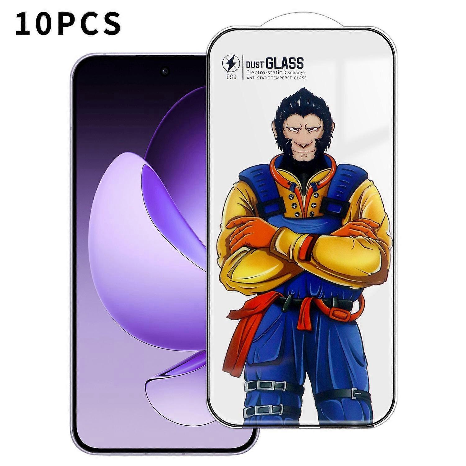 For Oppo Reno13 5G (Global) 10Pcs Full Screen Protector 3D Arc 120C Anti-Static Silk Printing High A