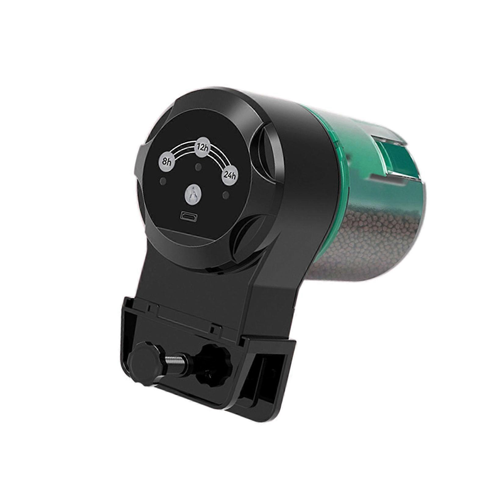 Elektronický dávkovač rybích nádrží, programovatelný dávkovač suchého krmiva pro celoživotní údržbu, vícebarevný