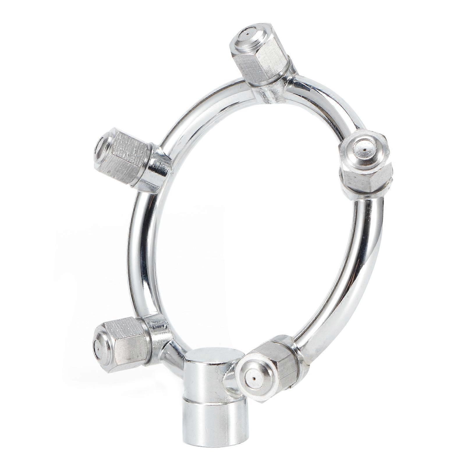 G1/4 Female Thread Misting Nozzle 5 Head Circular Garden Humidifying Round Atomizing Nozzle