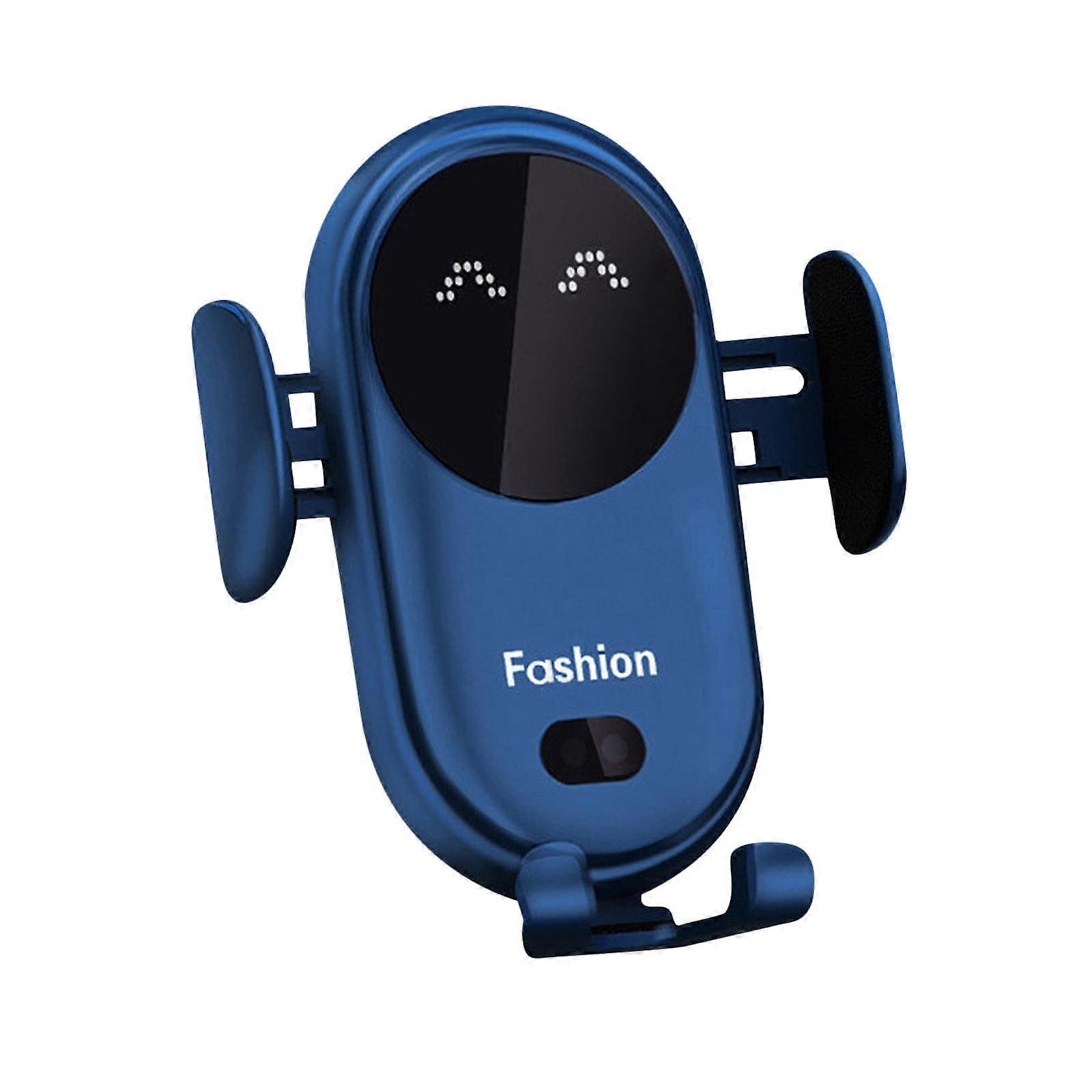 Jacenvly 2024 New Automatic Clamping Wireless Charger Car Holder, Smart Infrared Sensor Vent Mount Phone Stand