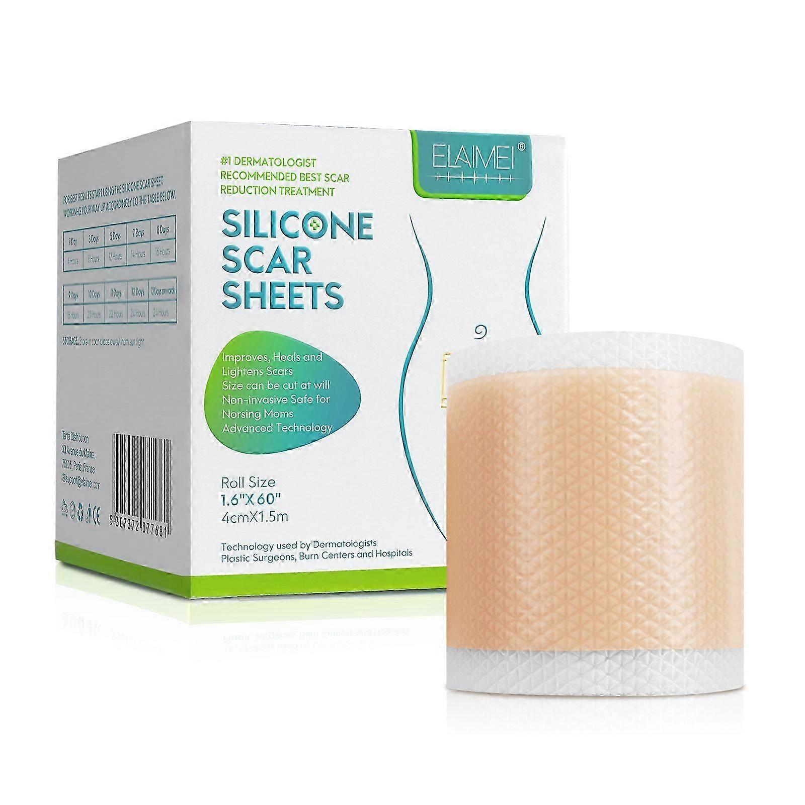 Professional Silicone Scar Sheets for C-Section/Surgery/Burn/Keloid Scars