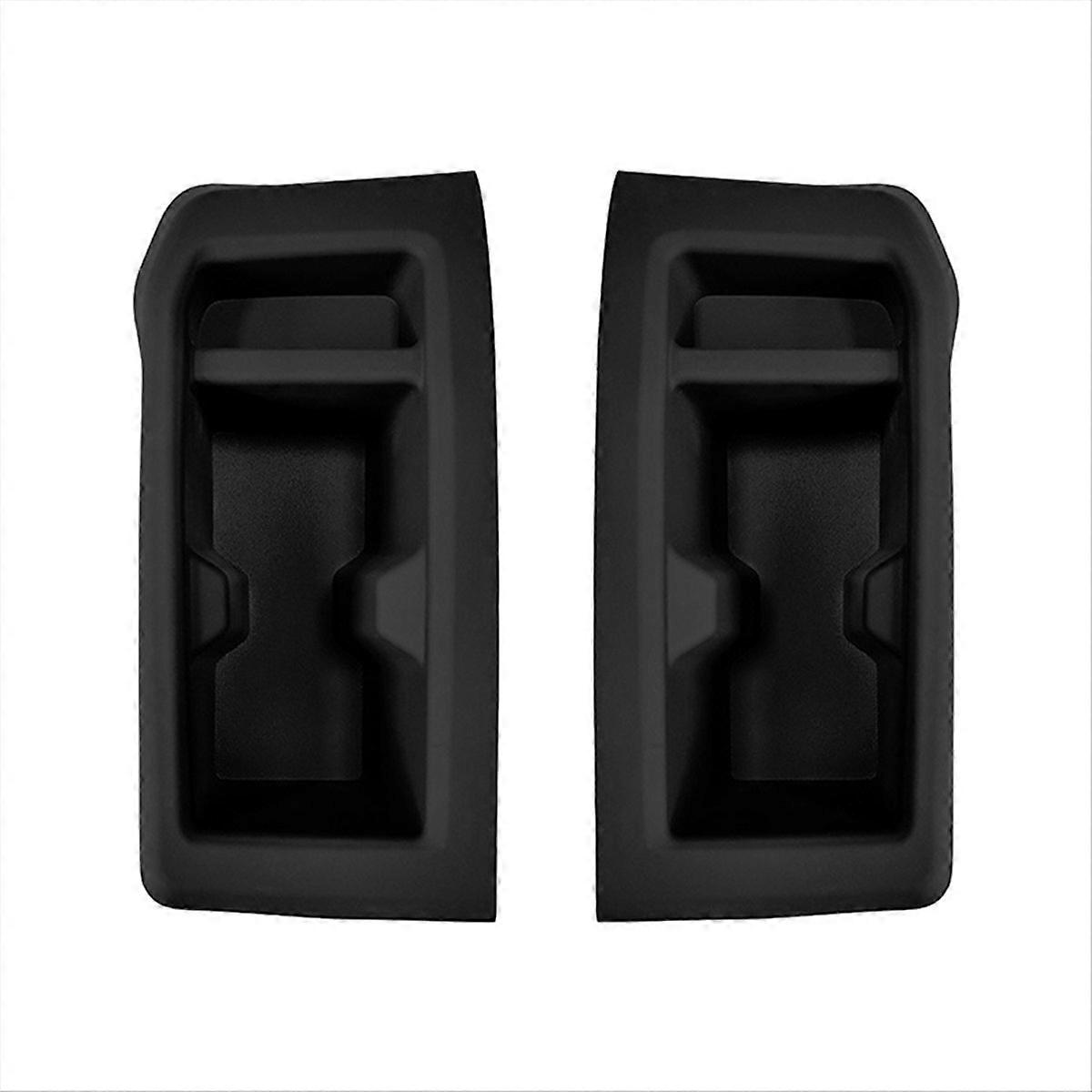 Car Third Row Armrest Water Cup Holder Frame Silicone Interior