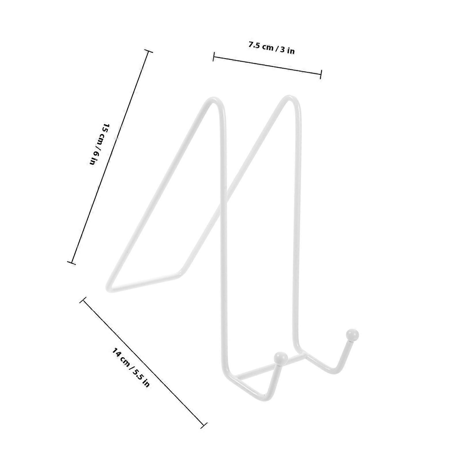 Metal Easel Plate Holder Easel Display Stand Metal Plate Stand for Display Tabletop Picture Display Stand