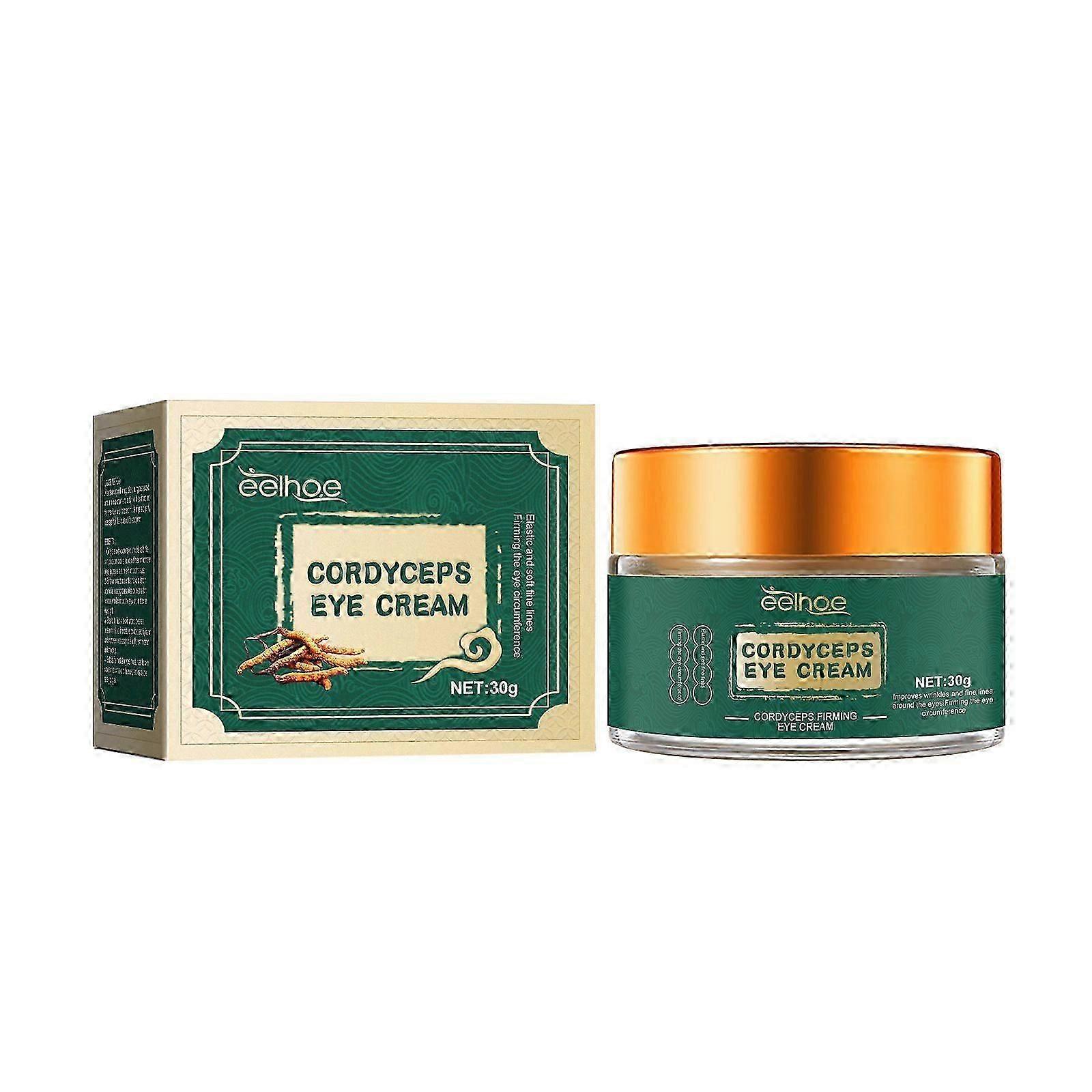 Cordyceps Eye Cream  AntiWrinkle, Brightening  Hydrating for Dark Circles  Fine Lines