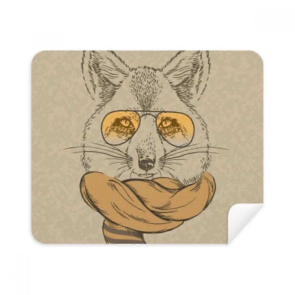 Glasses Cleaning Cloth 2pcs Suede Lens and Screen Cleaning Cloth Set for Scratch Polishing