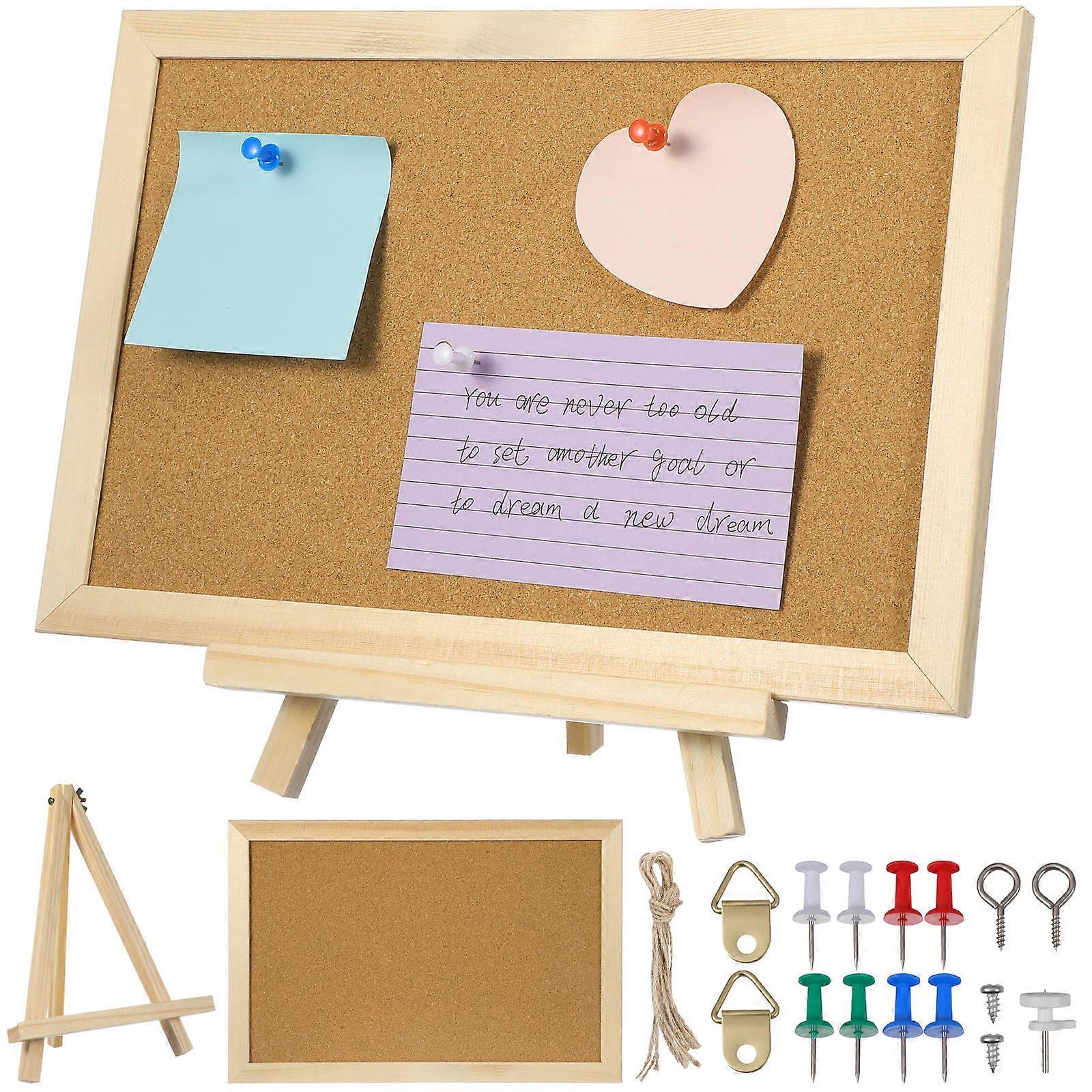 耐久性のあるコーク掲示板掲示板コルクディスプレイボードフレームコルクボード