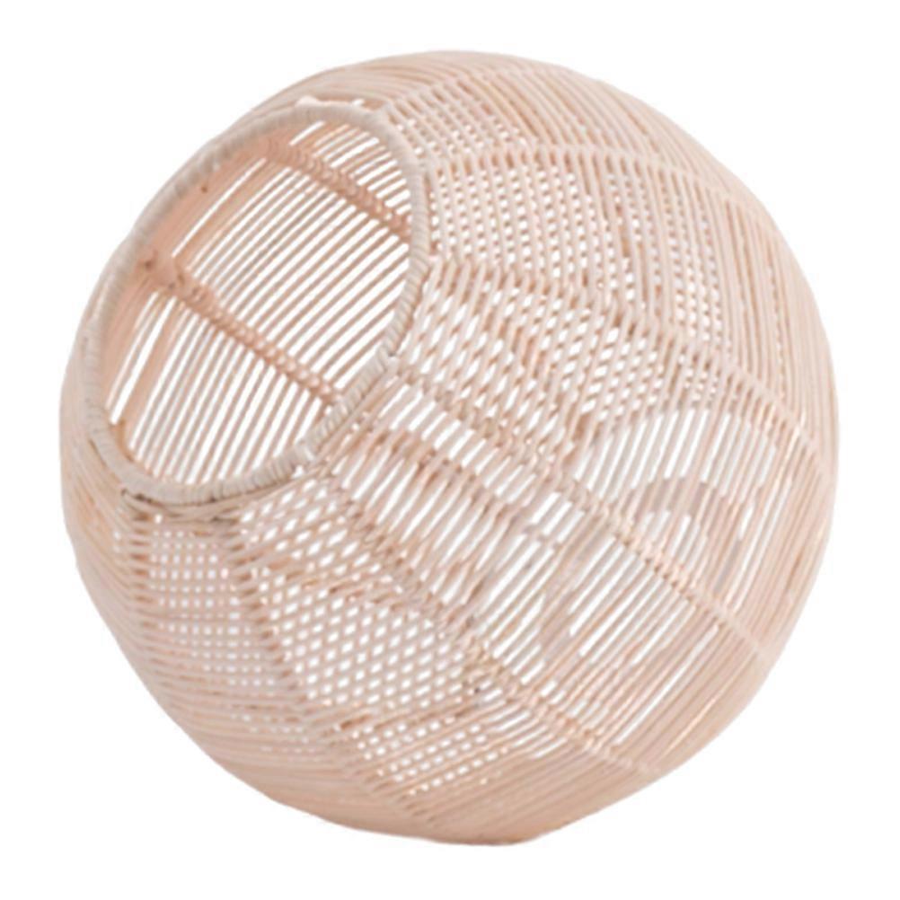 Small Lampshade E27 Rattan Lamp Cover for Indoor Light 2Pcs