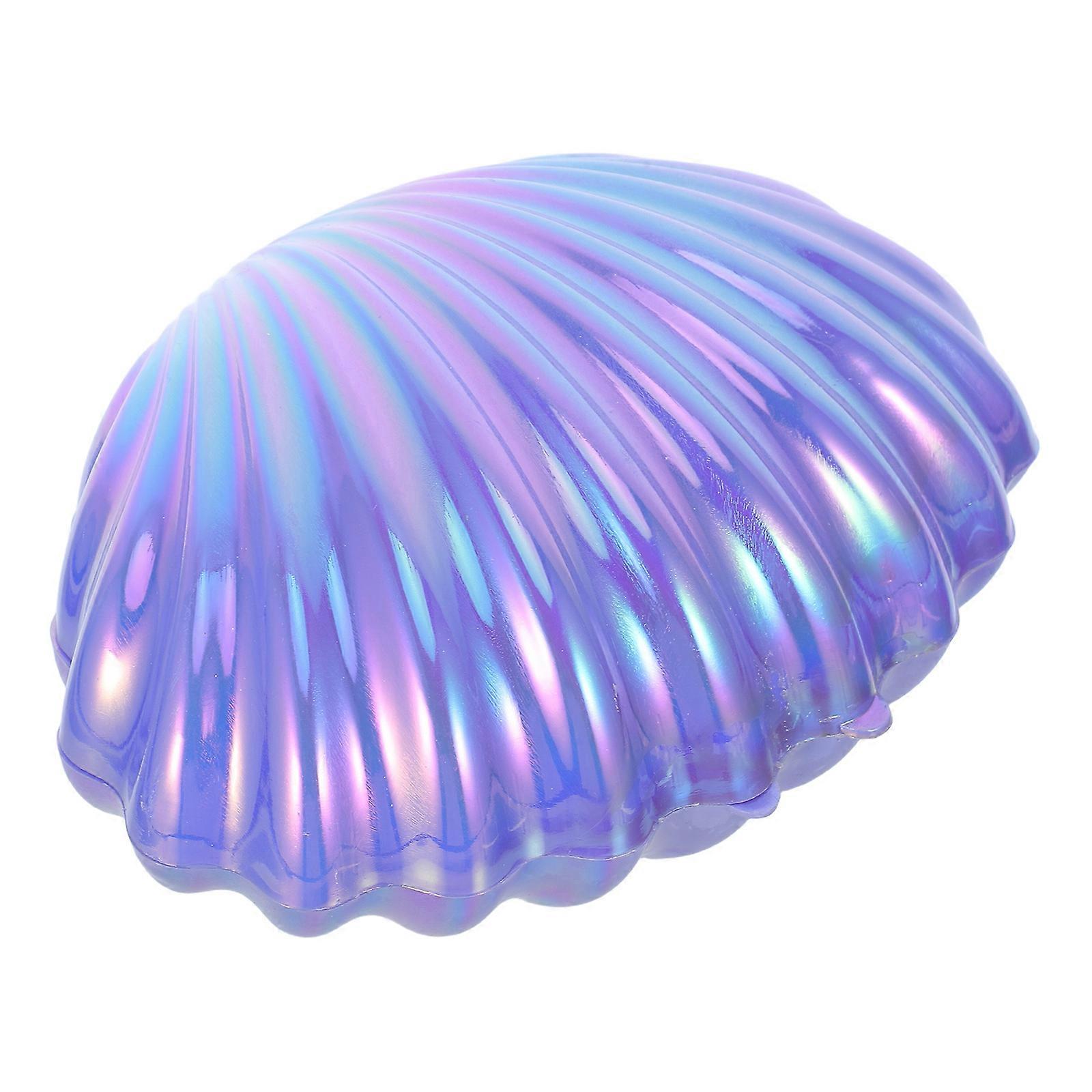 Seashell Candy Box for Storage Use Purple Mini Seashell Treat Holder