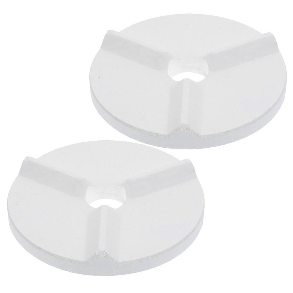 2pcs Moveable Mats for Pottery Kiln Reusable Ceramic Support Pads Pottery Tools