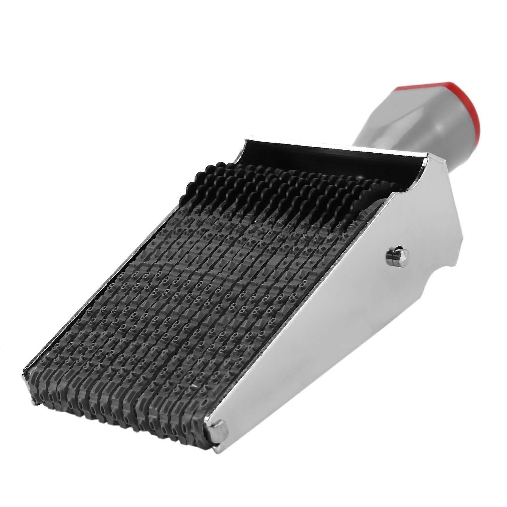 16 Digits Roller Stamp English Alphabet Number Symbol Rolling Wheel Stamp Multi-Function DIY