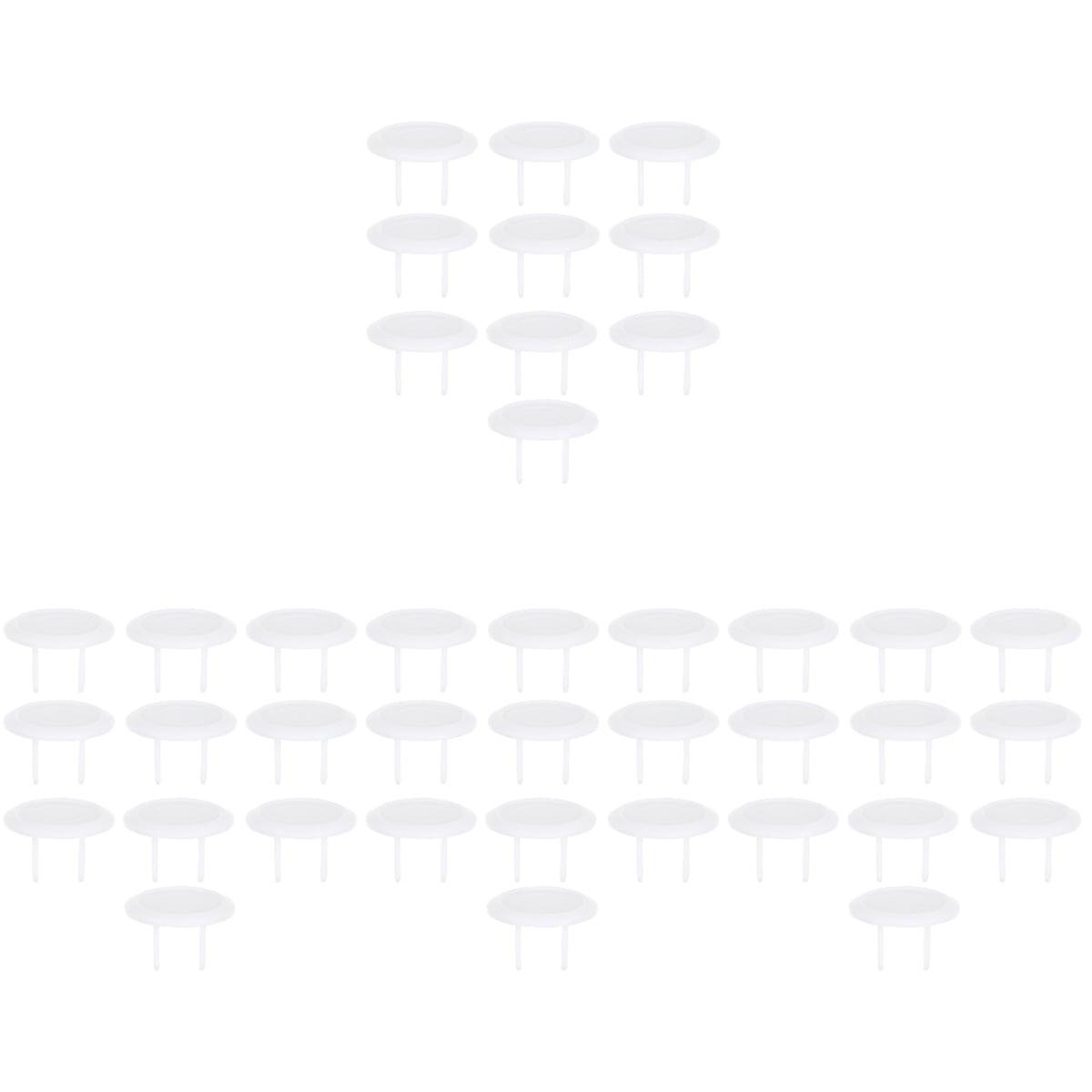 40 Pcs Socket Cover Baby Proof Outlet Covers Plug Protector Light Guard Child