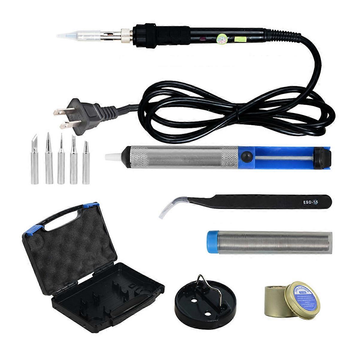 Soldering Iron Combination Tool Box for Welding 22Pcs Portable Multi-Purpose Kit