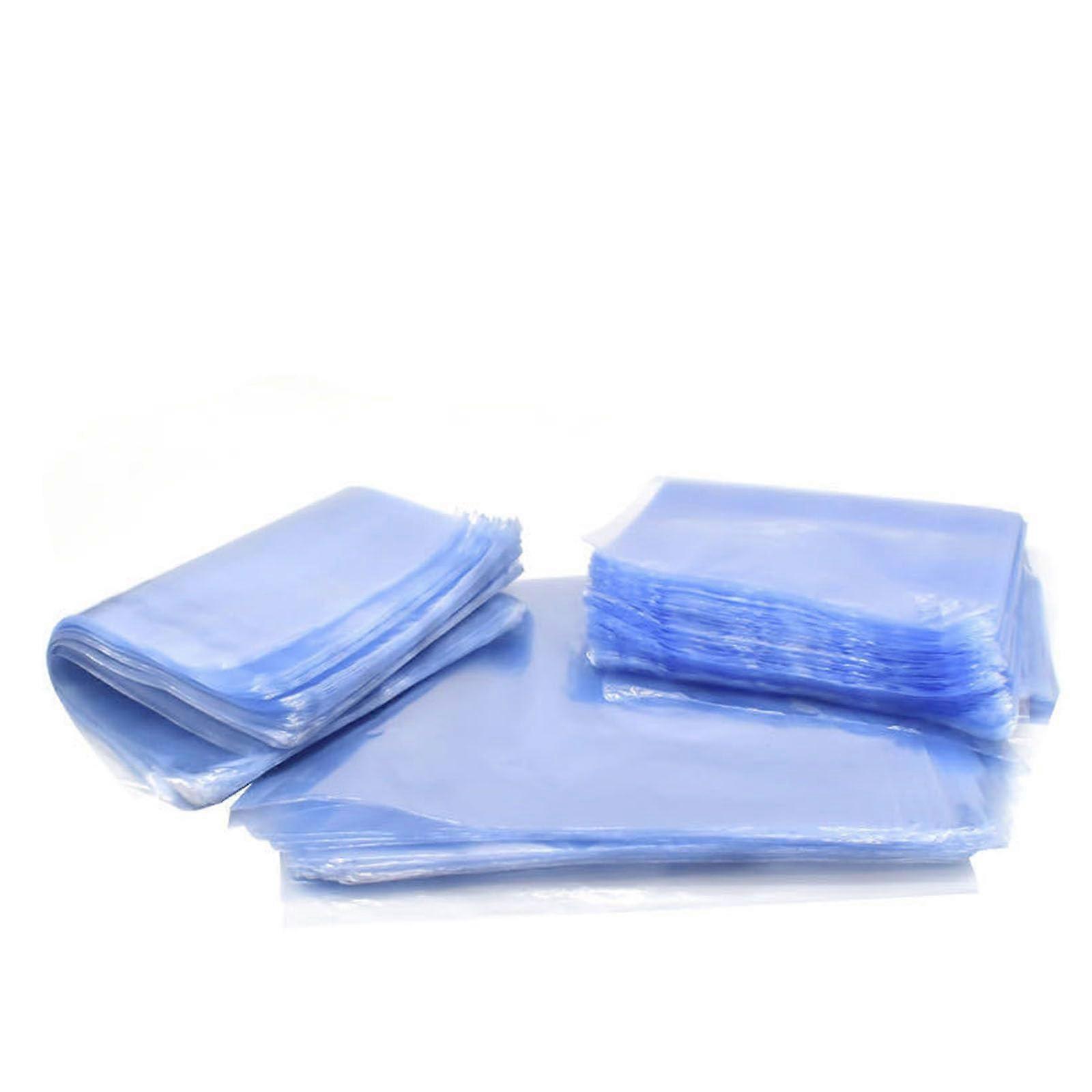 5x7 Heat Shrink Wrap Bags 100 Pack Clear Polyolefin with Tight Protective Seal for Packaging