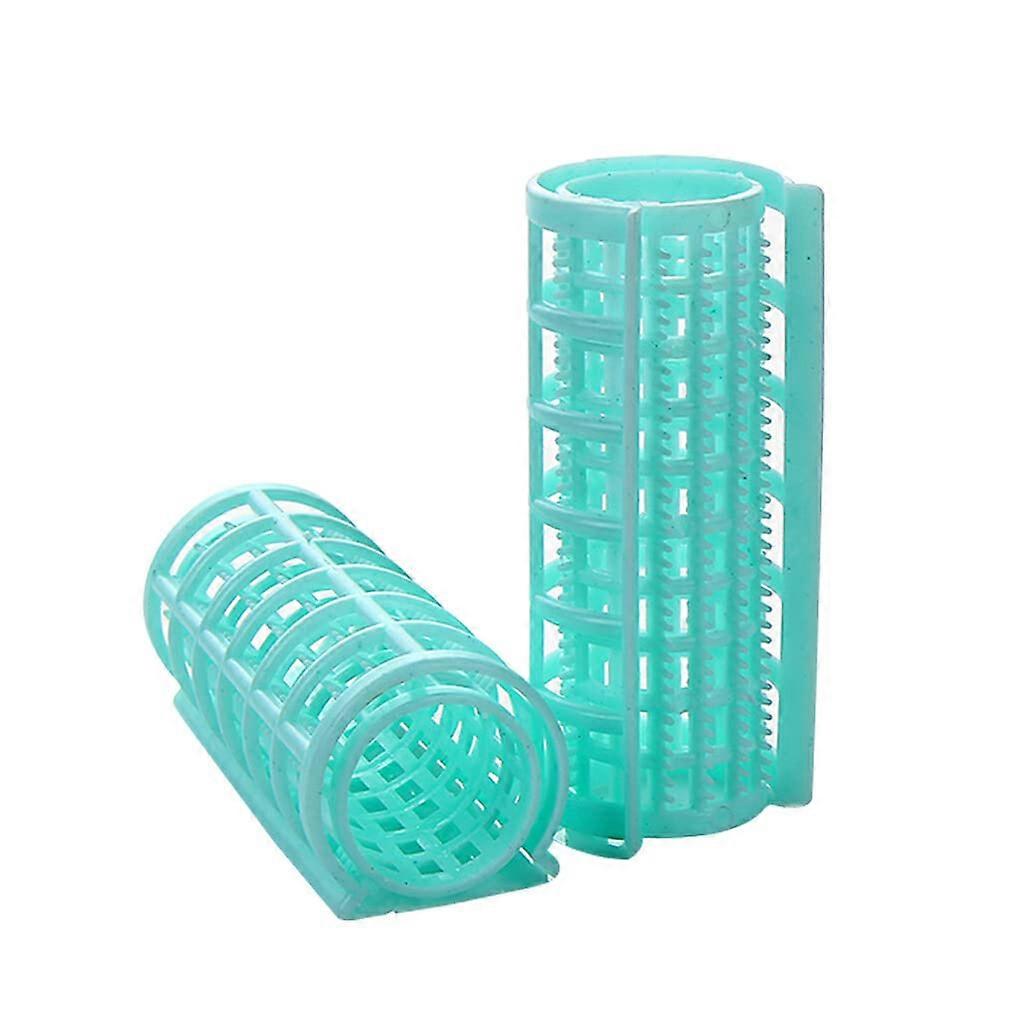 Hair Curlers Set for Short and Medium Hair, Heat Styling, Easy Use Durable Rollers, Green