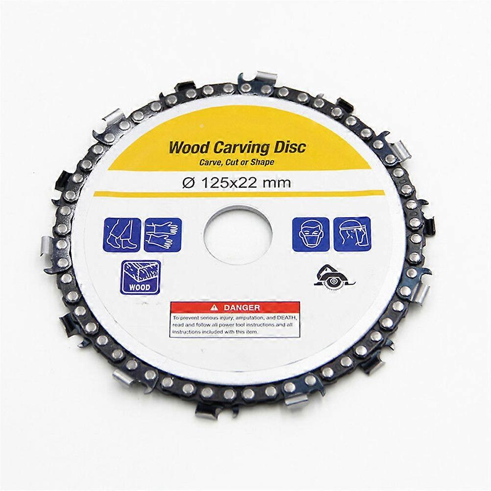 5 Inch Grinder Accessory Wood Disc For Sculpting Usage Circular 1Set